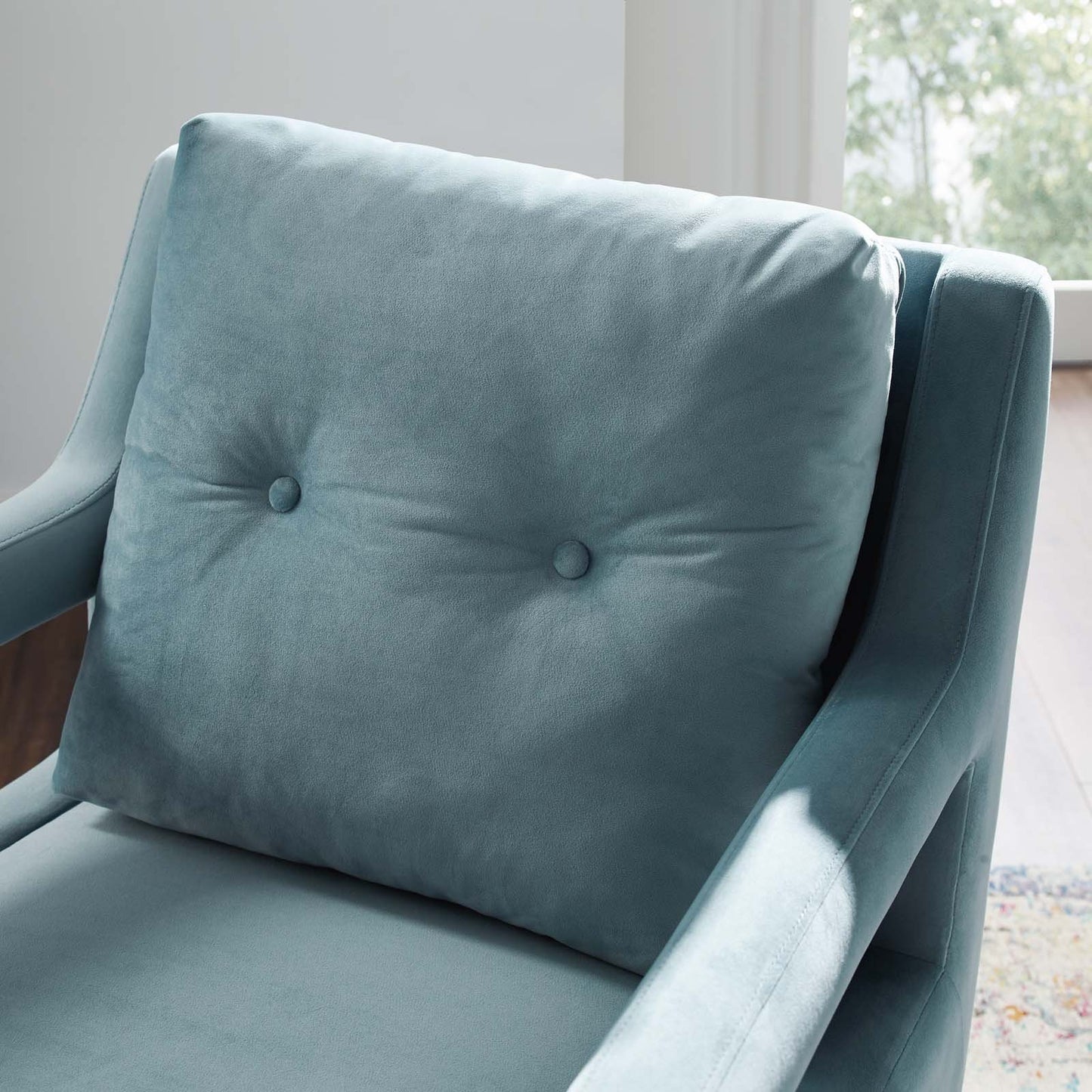 Modway Premise Accent Lounge Performance Velvet Armchair