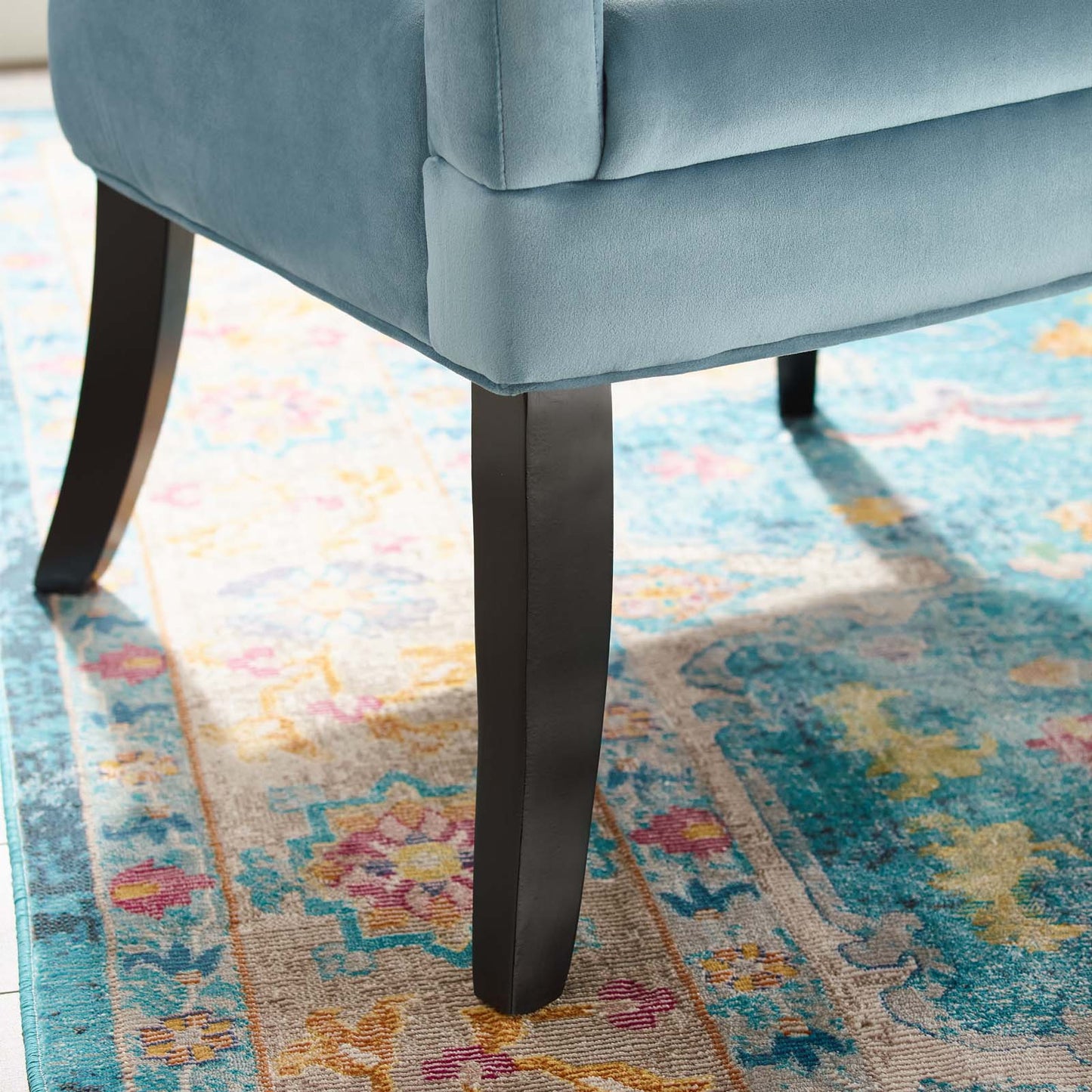 Modway Harken Performance Velvet Accent Chair | Accent Chairs | 