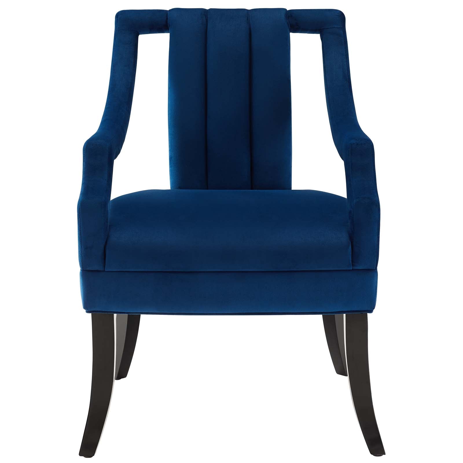 Modway Harken Performance Velvet Accent Chair | Accent Chairs | 