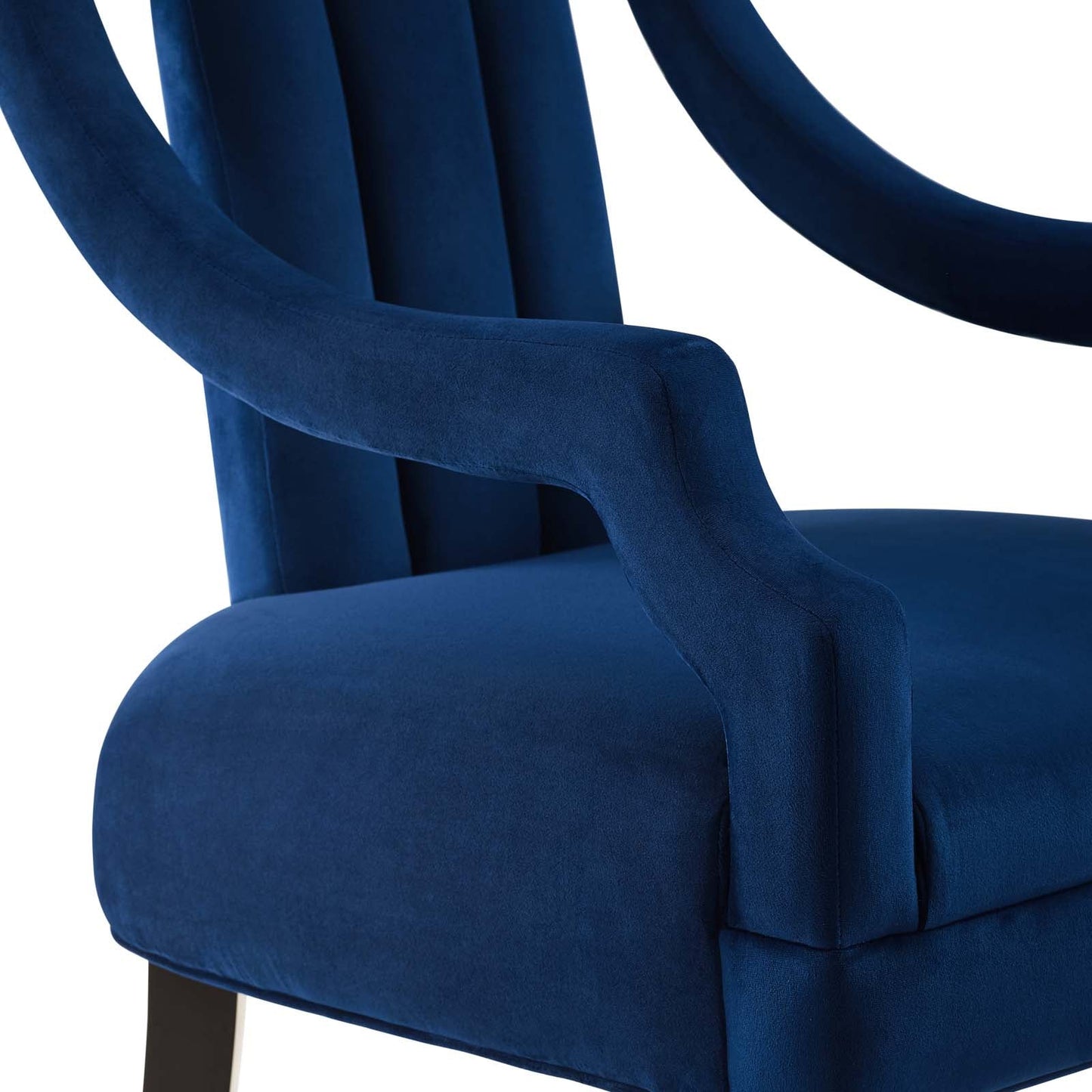 Modway Harken Performance Velvet Accent Chair | Accent Chairs | 