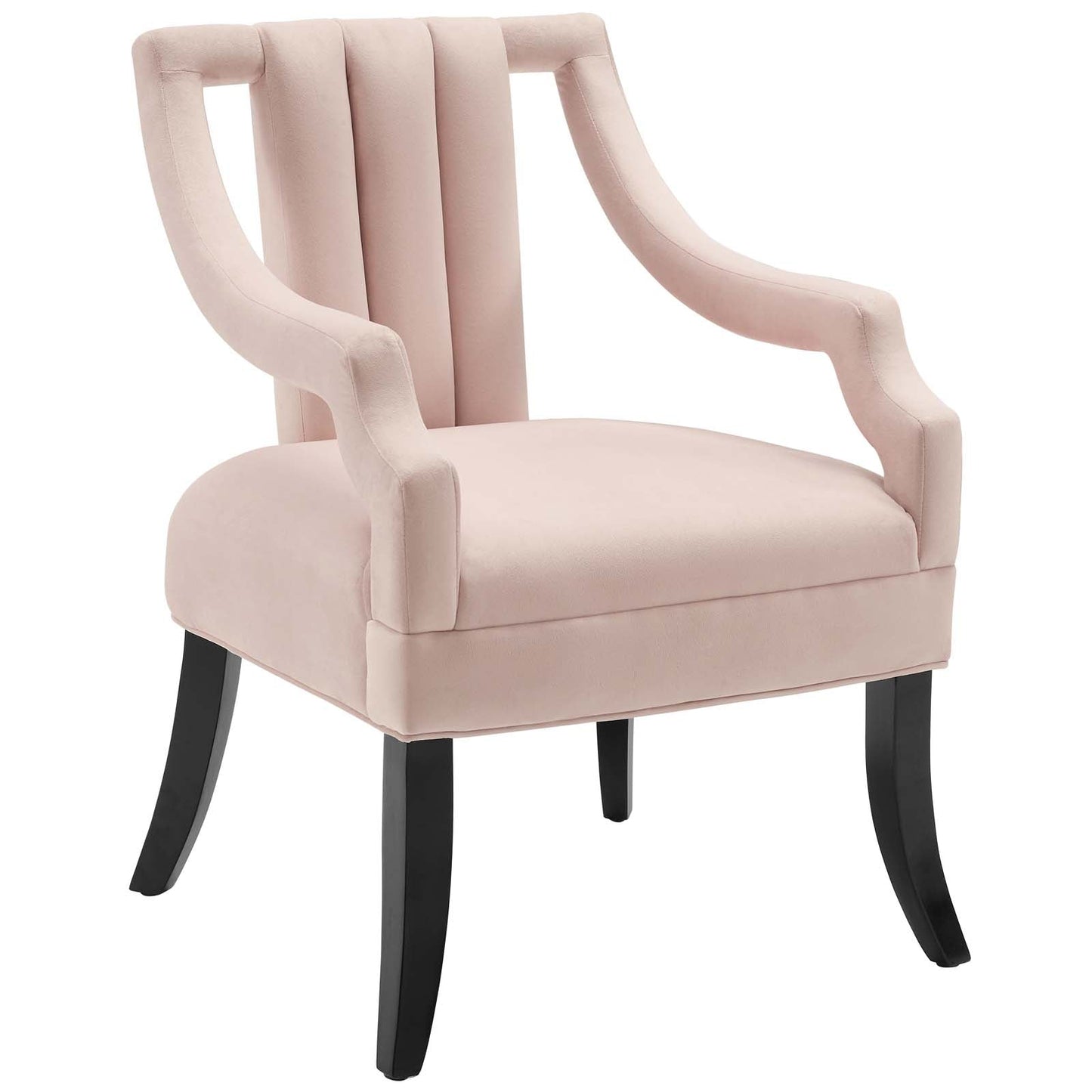 Modway Harken Performance Velvet Accent Chair | Accent Chairs | 