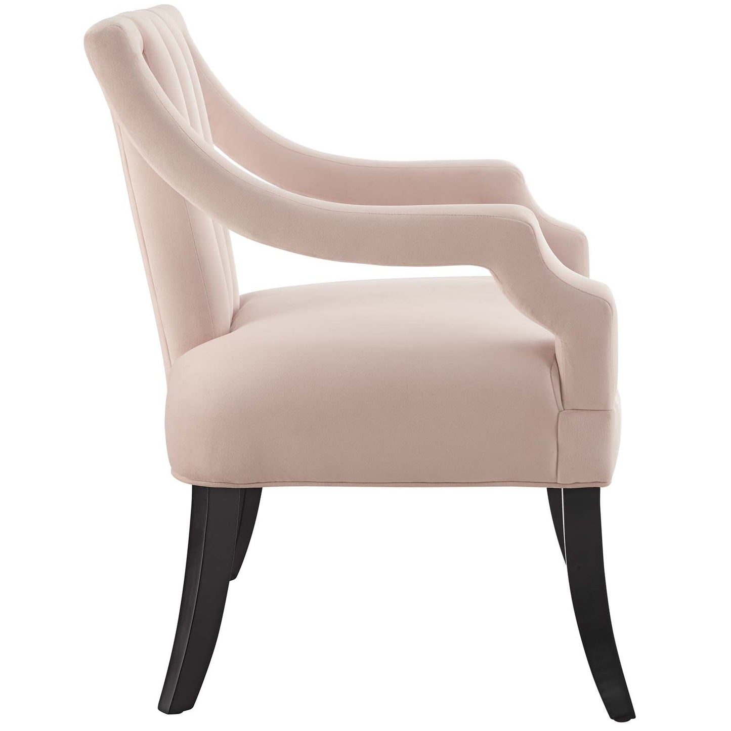 Modway Harken Performance Velvet Accent Chair | Accent Chairs | 