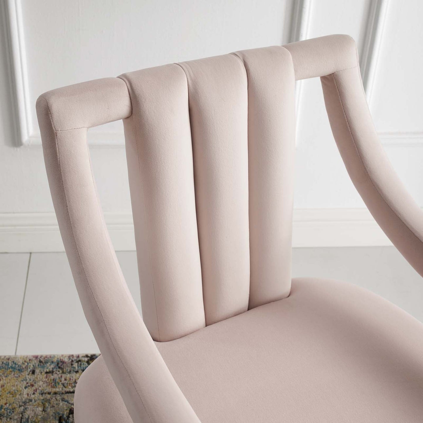 Modway Harken Performance Velvet Accent Chair | Accent Chairs | 