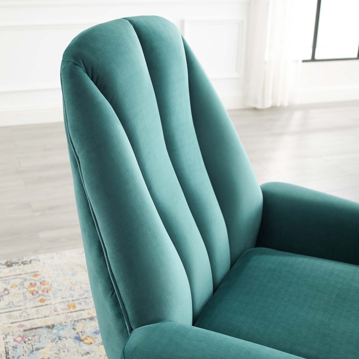 Modway Summit Accent Performance Velvet Armchair