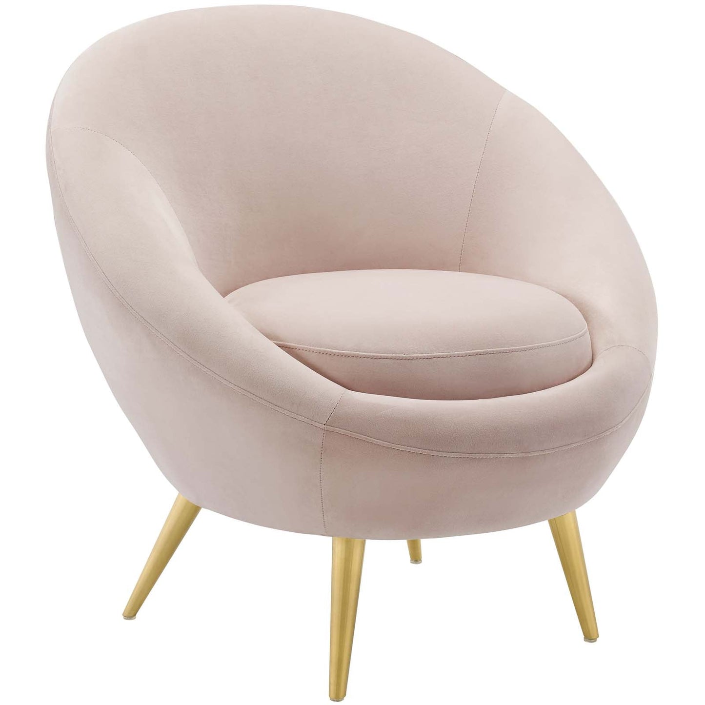 Modway Circuit Performance Velvet Accent Chair | Accent Chairs | 