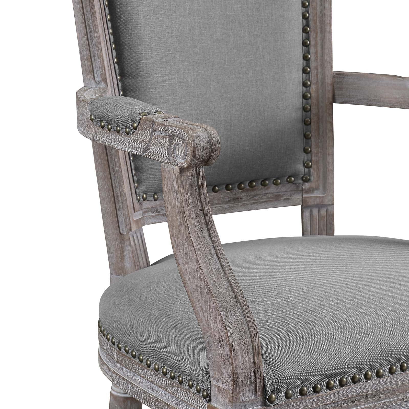 Modway Penchant Dining Armchair Upholstered Fabric Set of 2 | Dining Chairs | Modishstore-2