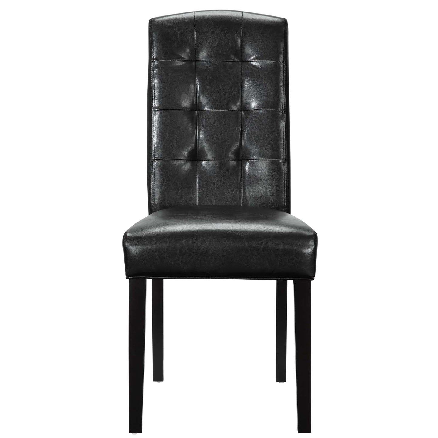 Modway Perdure Dining Chairs Vinyl Set of 4 | Dining Chairs | Modishstore-4