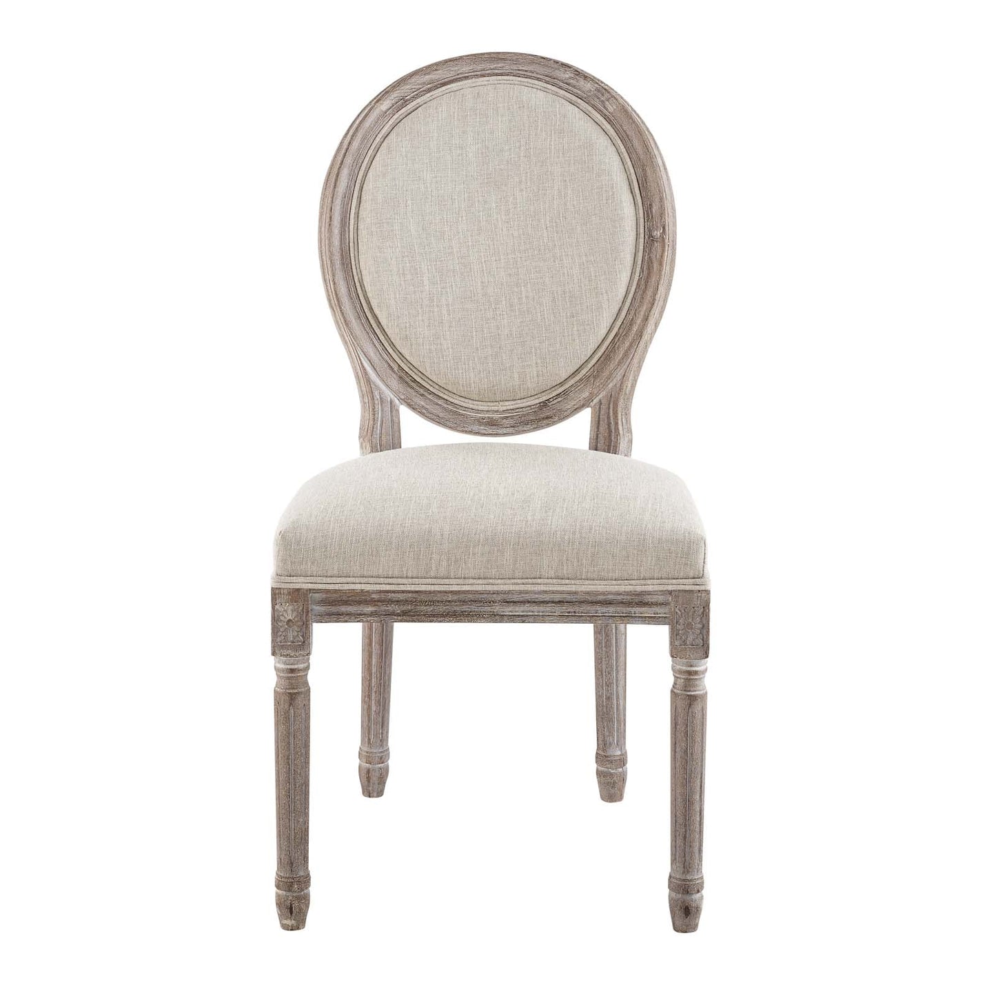 Modway Emanate Dining Side Chair Upholstered Fabric Set of 2 | Dining Chairs | 