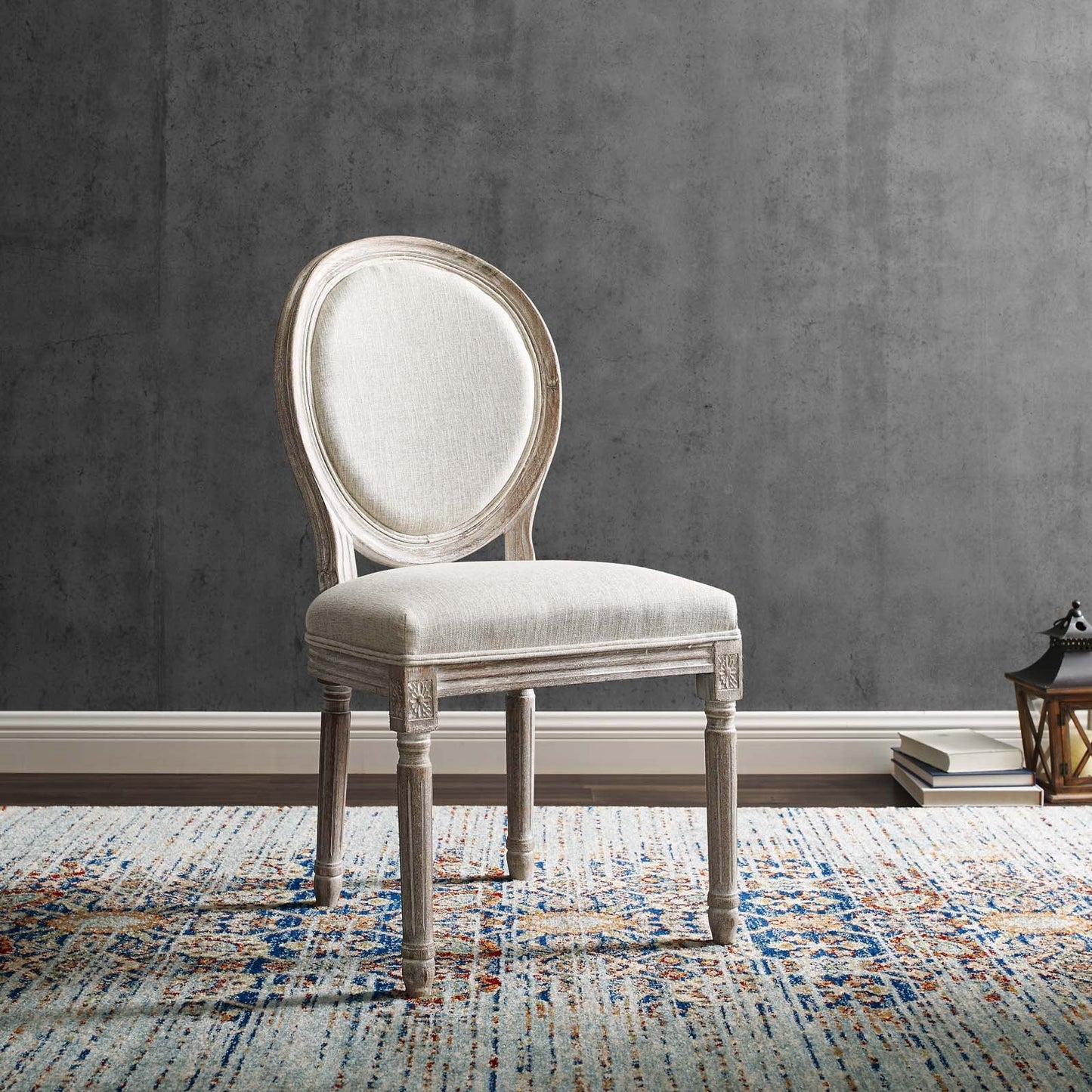 Modway Emanate Dining Side Chair Upholstered Fabric Set of 2 | Dining Chairs | 