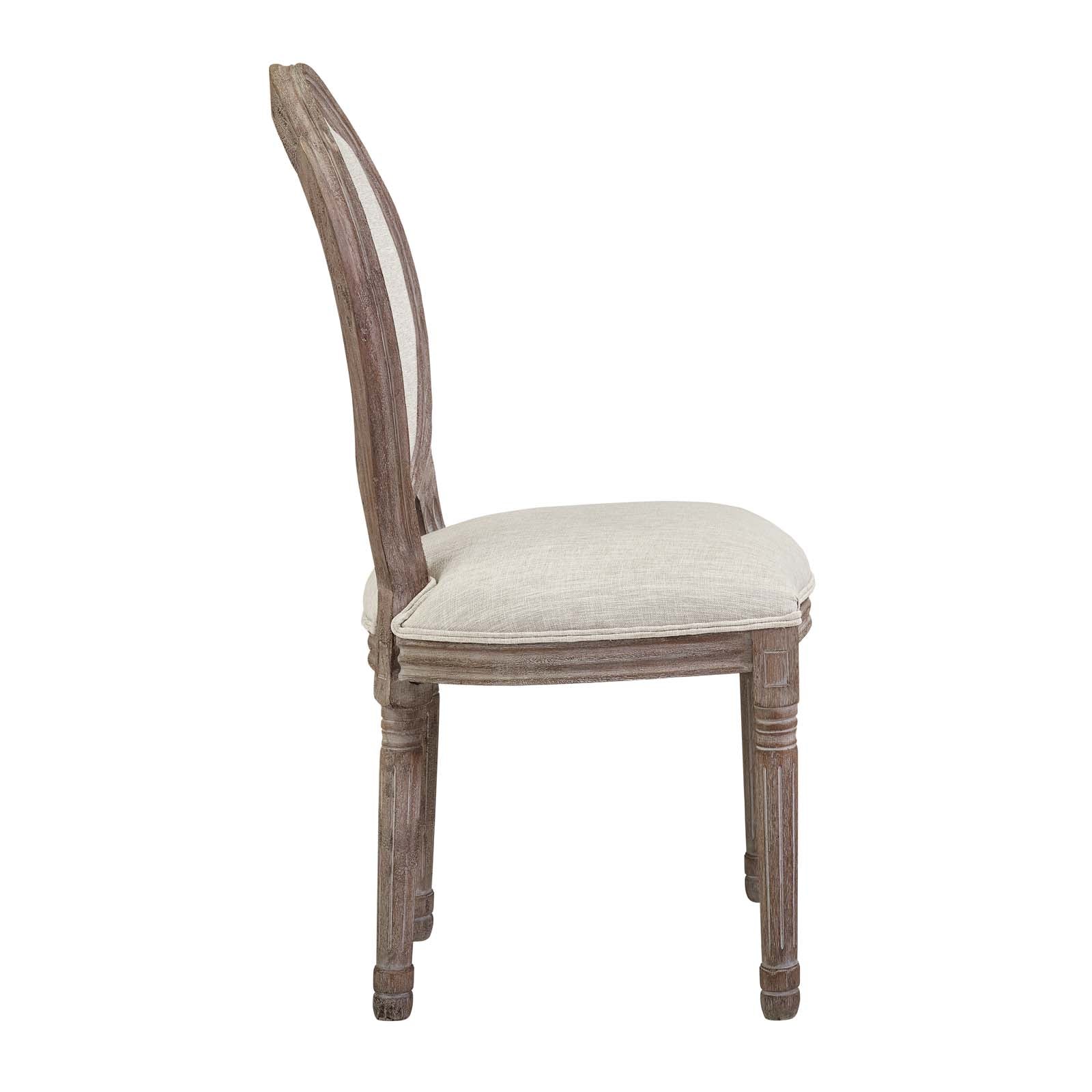 Modway Emanate Dining Side Chair Upholstered Fabric Set of 4 | Dining Chairs | 