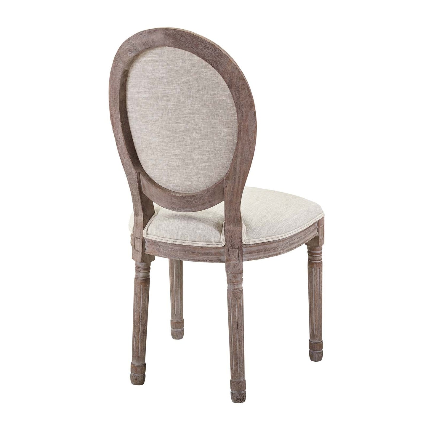 Modway Emanate Dining Side Chair Upholstered Fabric Set of 4 | Dining Chairs | 