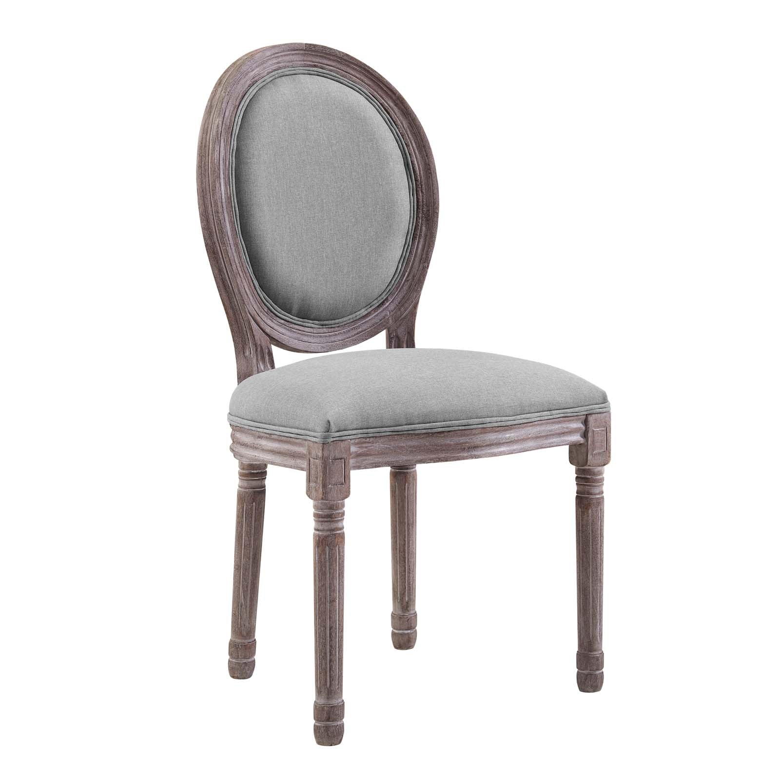 Modway Emanate Dining Side Chair Upholstered Fabric Set of 4 | Dining Chairs | 
