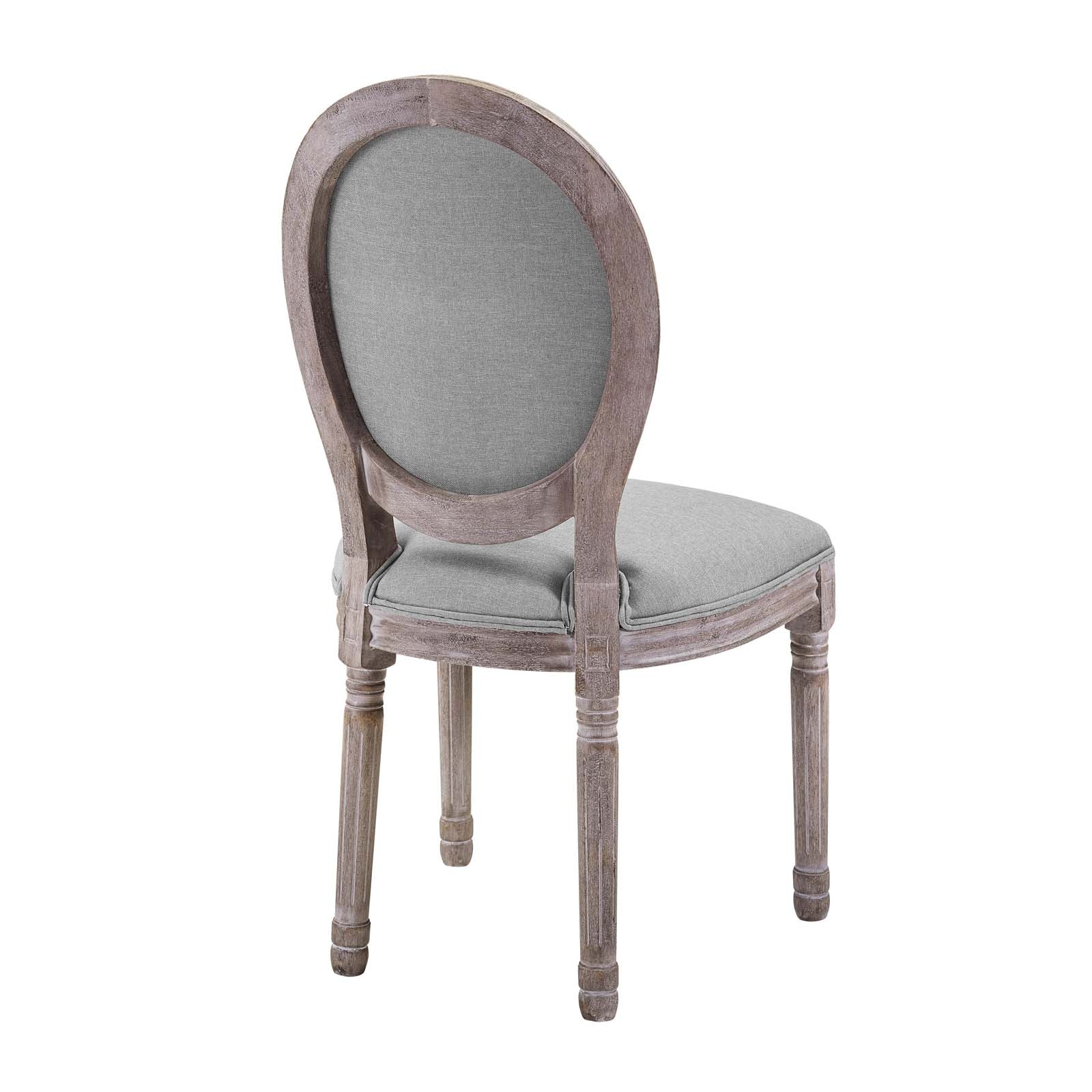 Modway Emanate Dining Side Chair Upholstered Fabric Set of 4 | Dining Chairs | 
