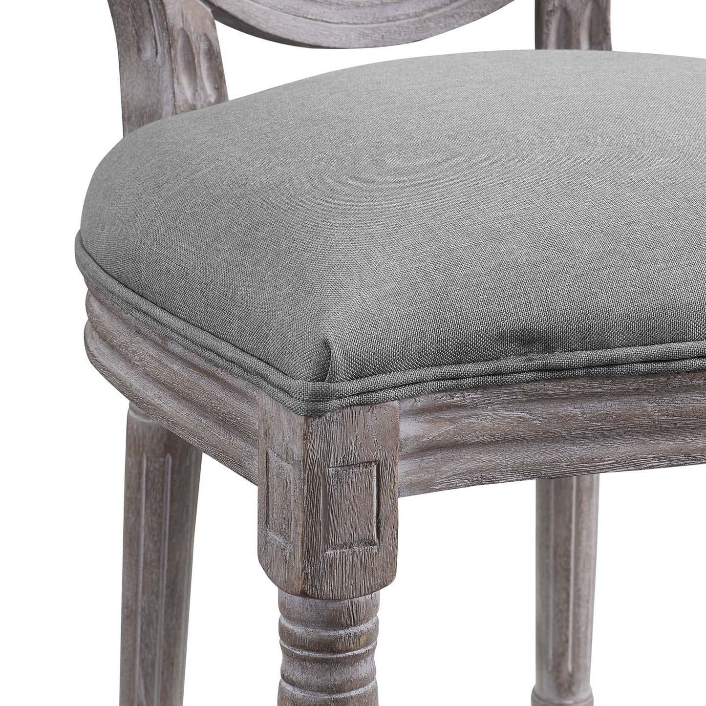 Modway Emanate Dining Side Chair Upholstered Fabric Set of 4 | Dining Chairs | 