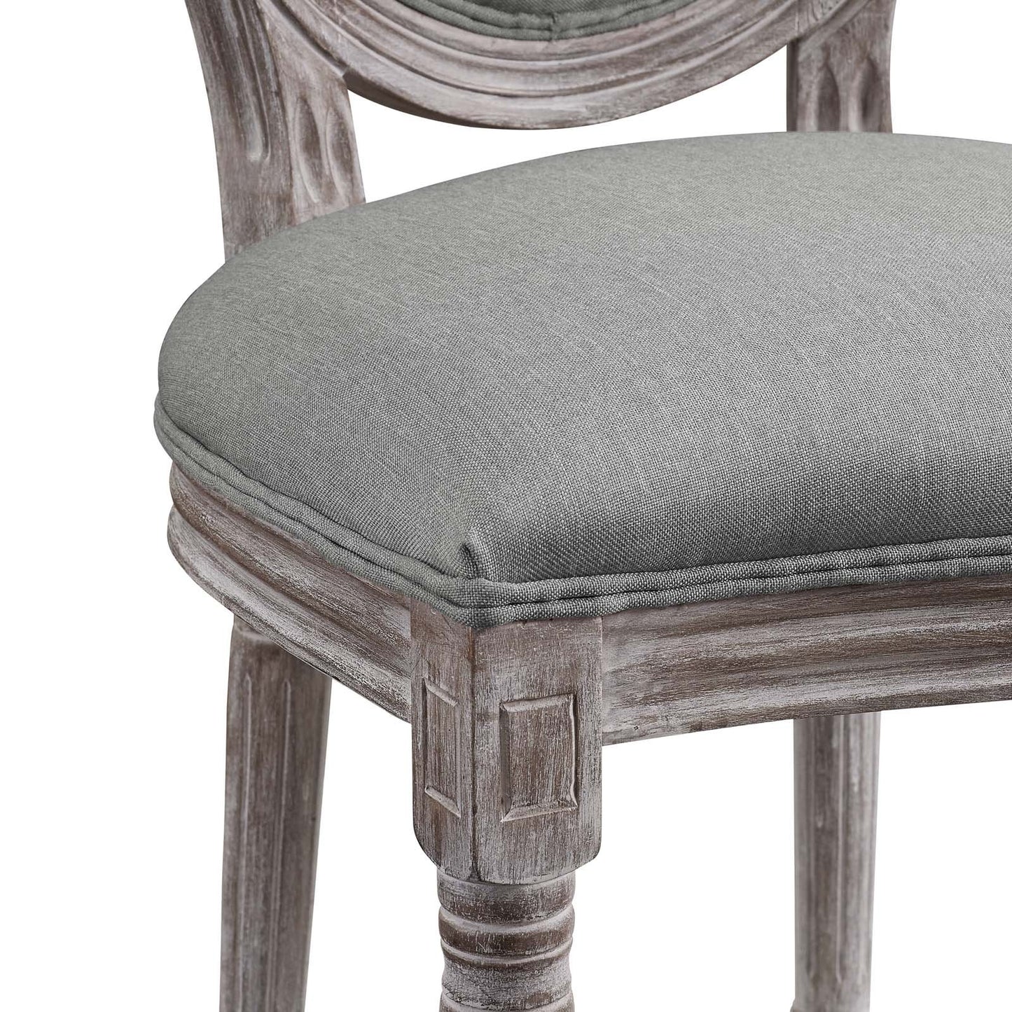 Modway Arise Dining Side Chair Upholstered Fabric Set of 4