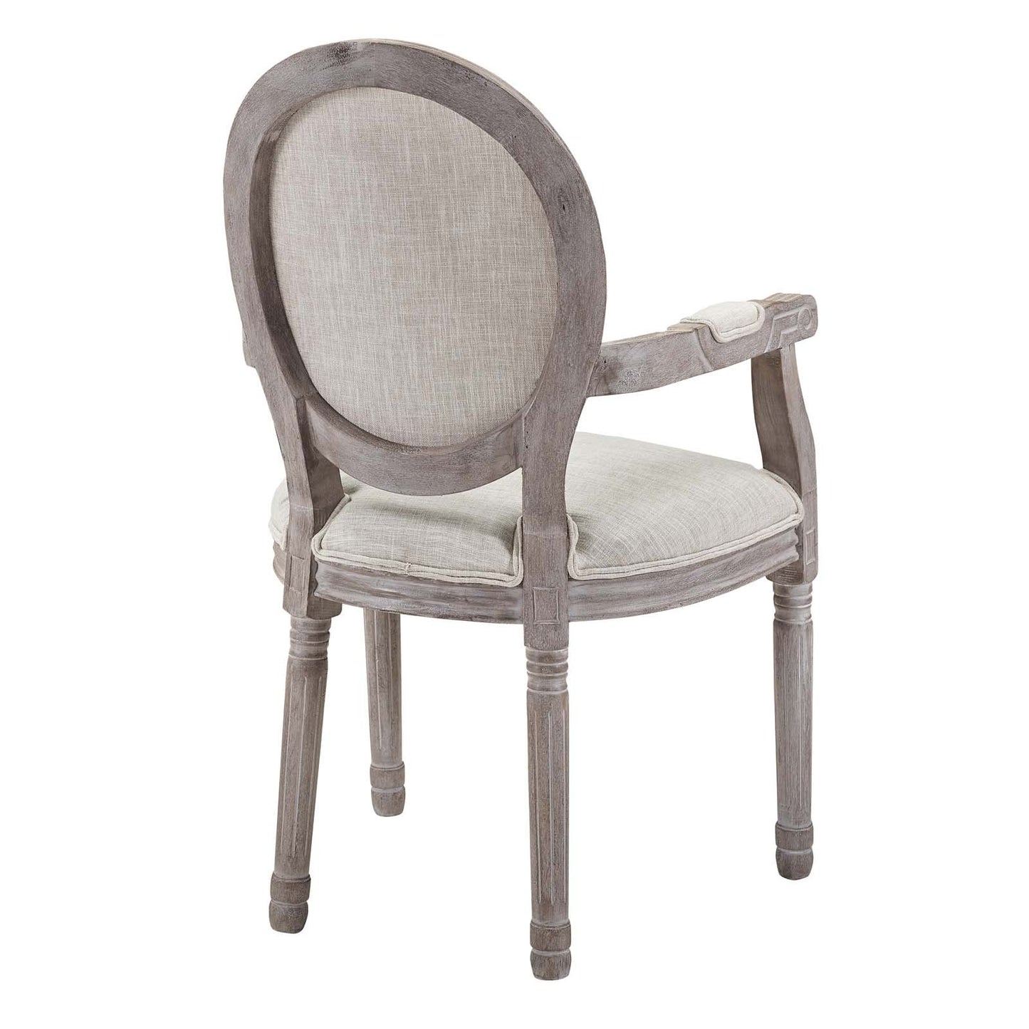 Modway Arise Dining Armchair Upholstered Fabric Set of 4