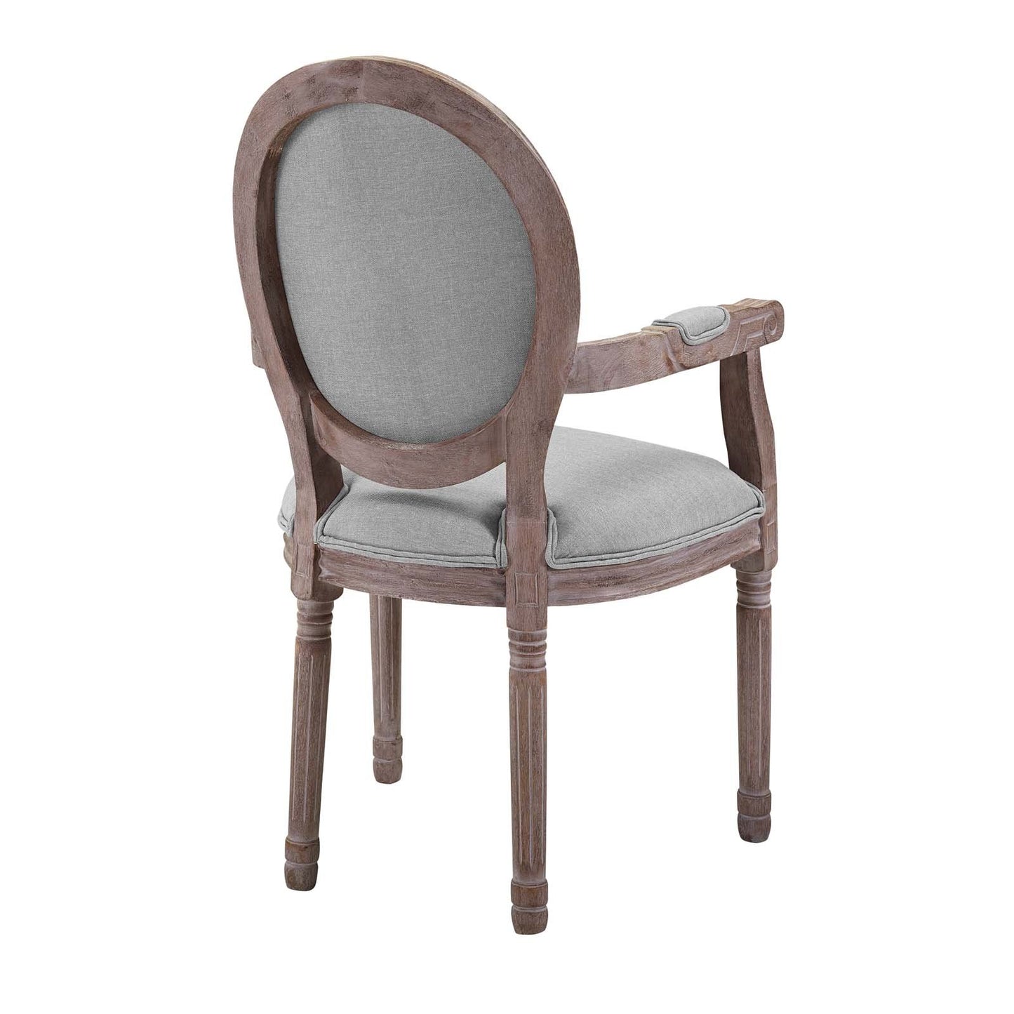 Modway Arise Dining Armchair Upholstered Fabric Set of 4