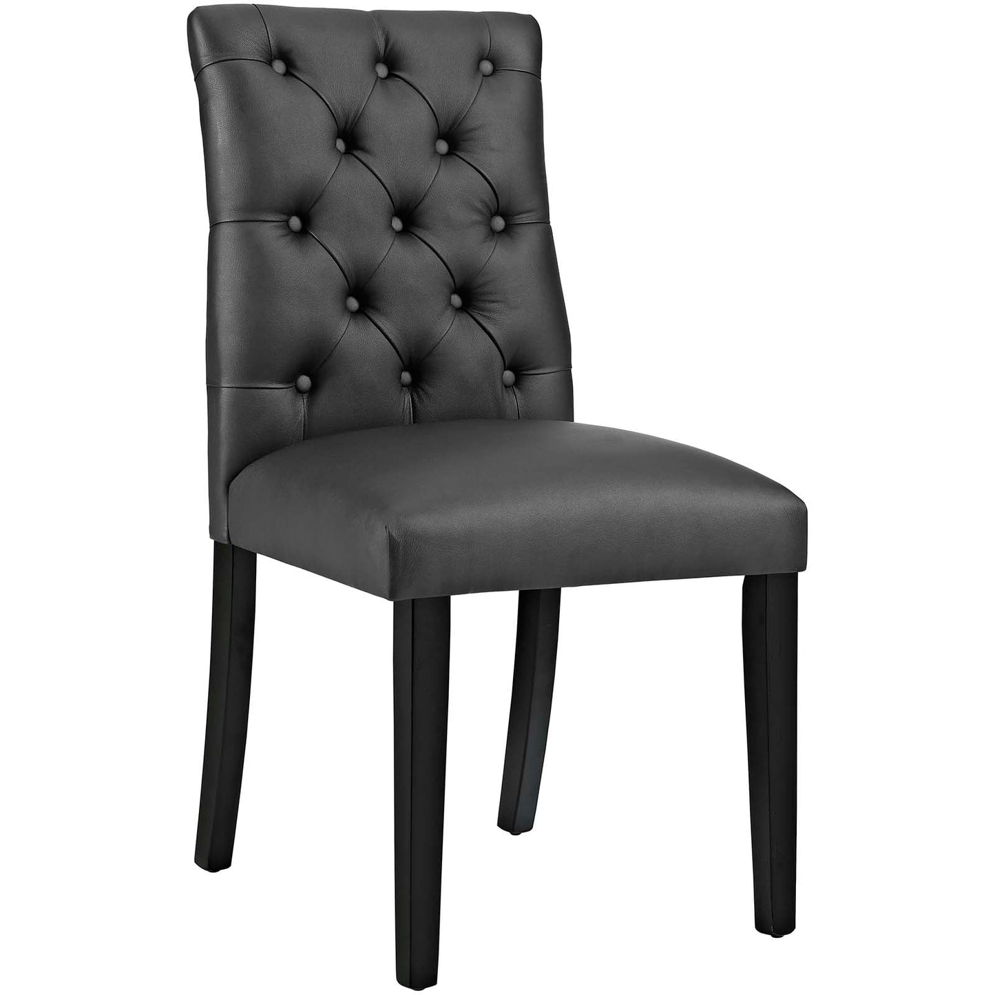 Modway Duchess Dining Chair Vinyl Set of 2 | Dining Chairs | 