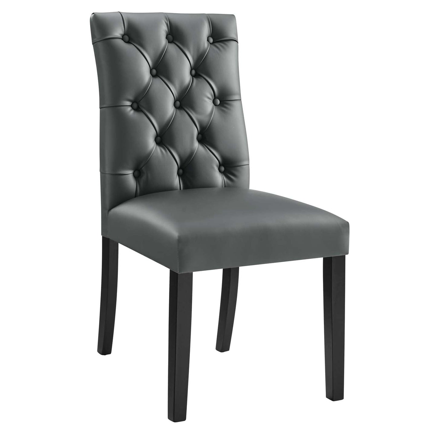 Modway Duchess Dining Chair Vinyl Set of 2 | Dining Chairs | 