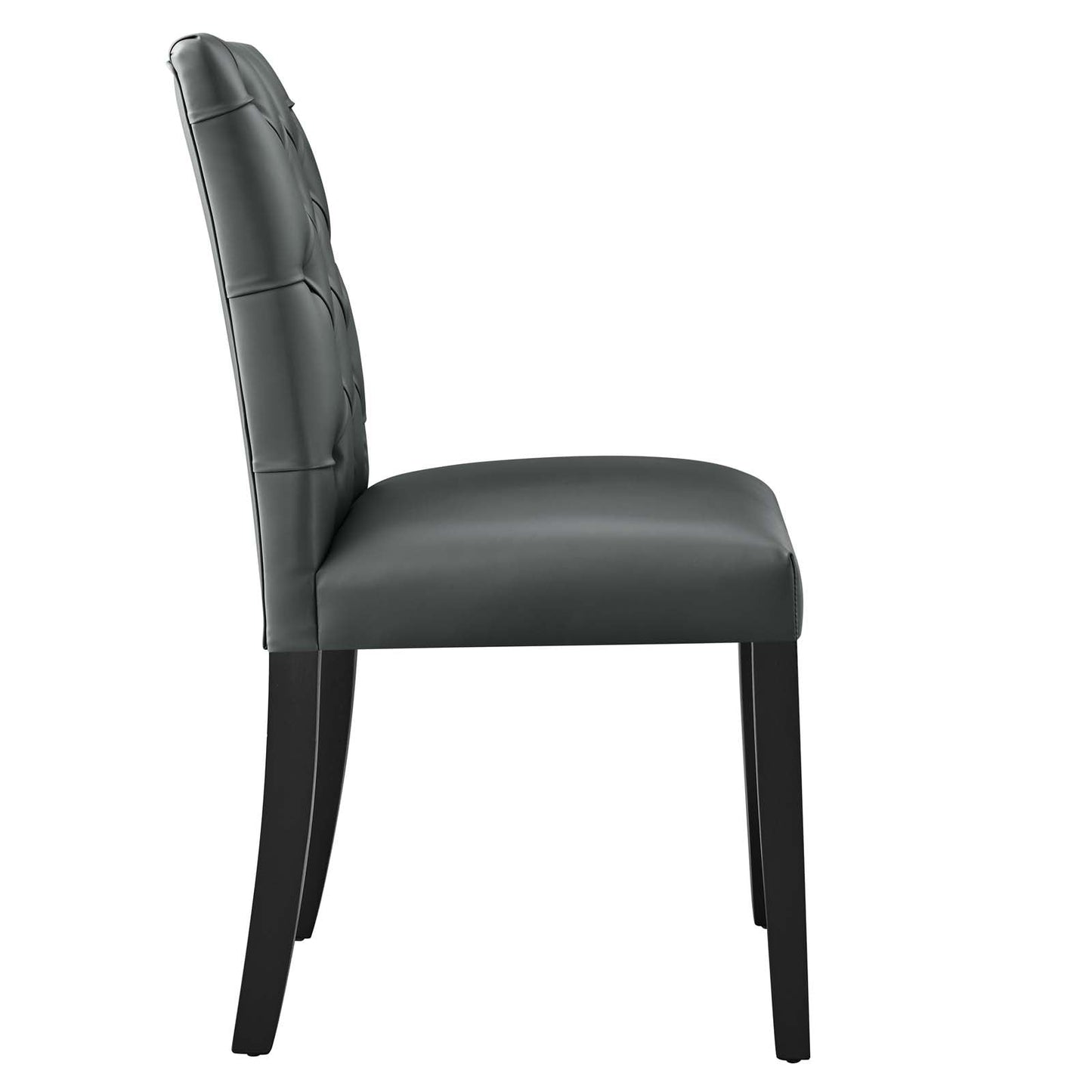 Modway Duchess Dining Chair Vinyl Set of 2 | Dining Chairs | 