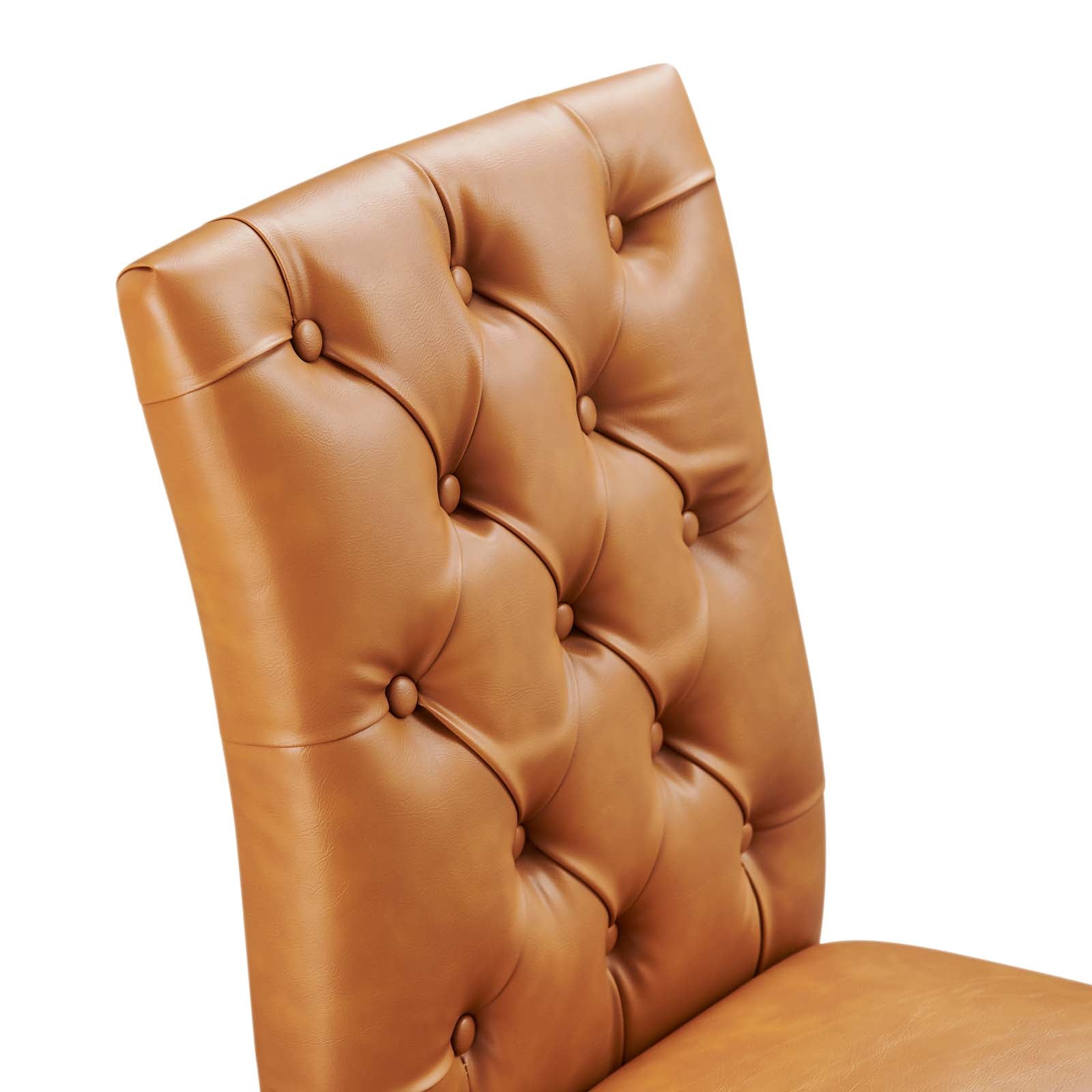 Modway Duchess Dining Chair Vinyl Set of 2 | Dining Chairs | 