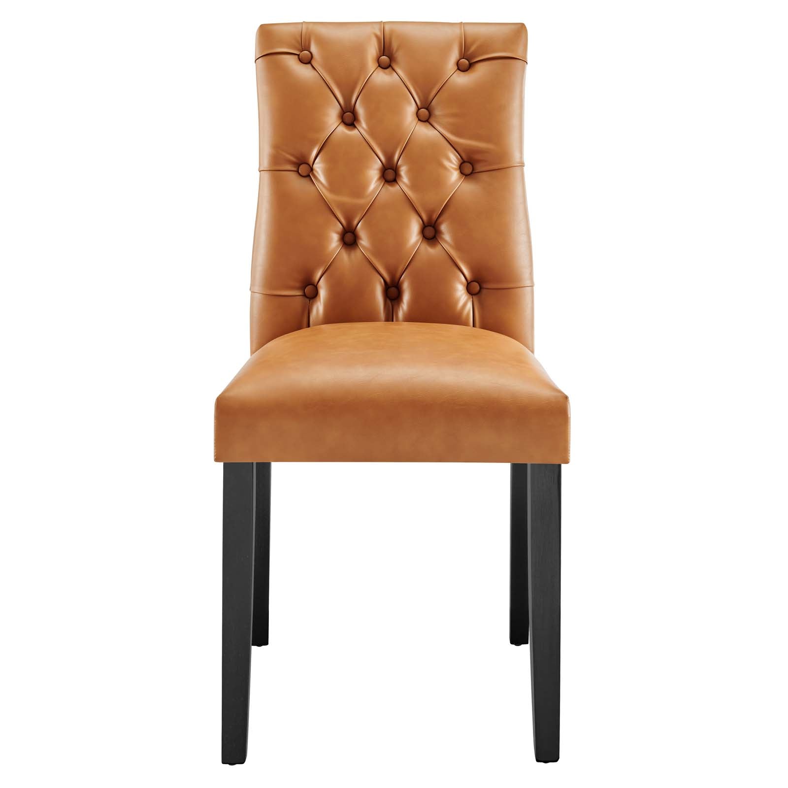 Modway Duchess Dining Chair Vinyl Set of 2 | Dining Chairs | 