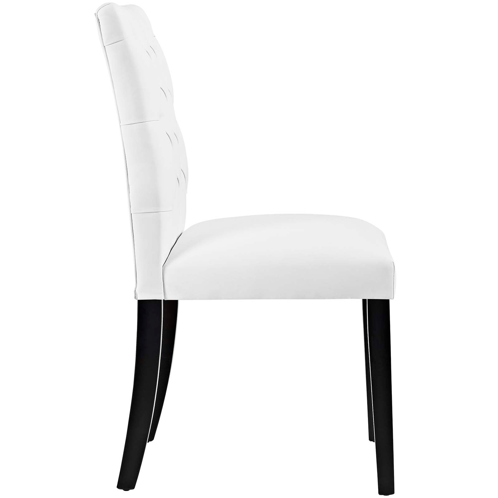 Modway Duchess Dining Chair Vinyl Set of 2 | Dining Chairs | 
