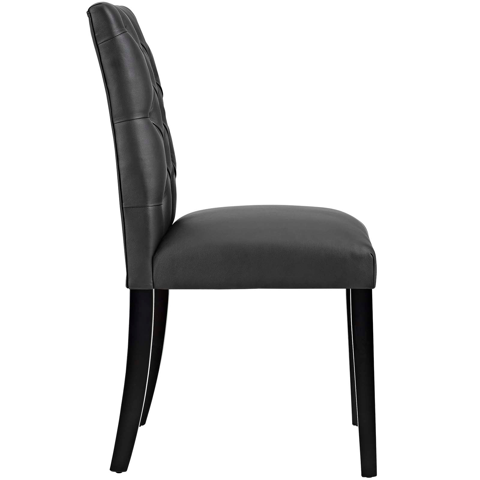 Modway Duchess Dining Chair Vinyl Set of 4 | Dining Chairs | 