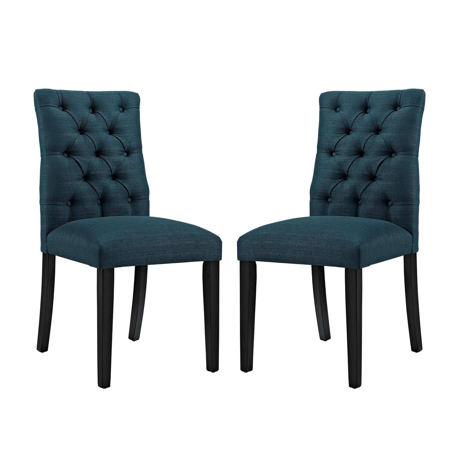 Modway Duchess Dining Chair Fabric Set of 2 | Dining Chairs | 