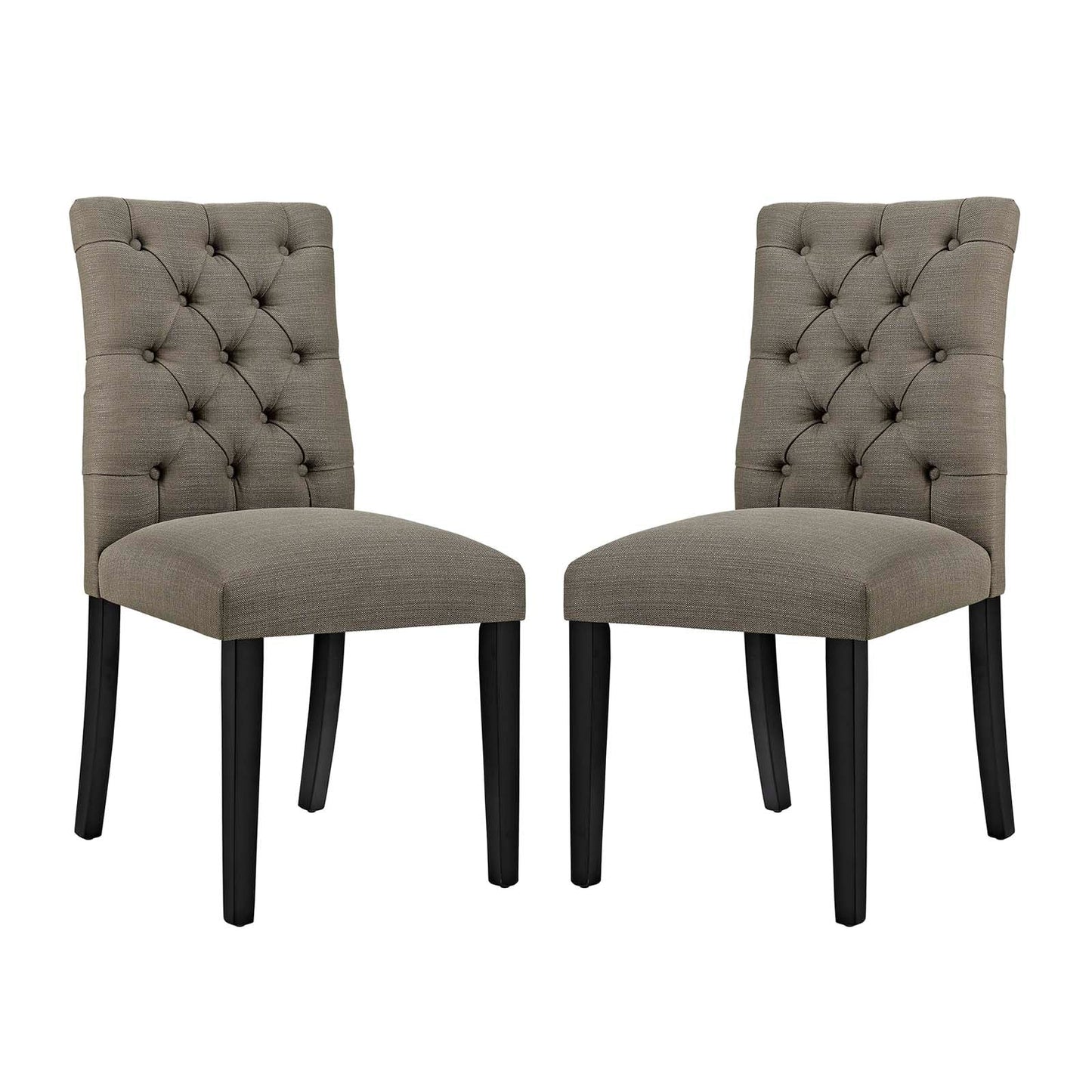 Modway Duchess Dining Chair Fabric Set of 2 | Dining Chairs | 
