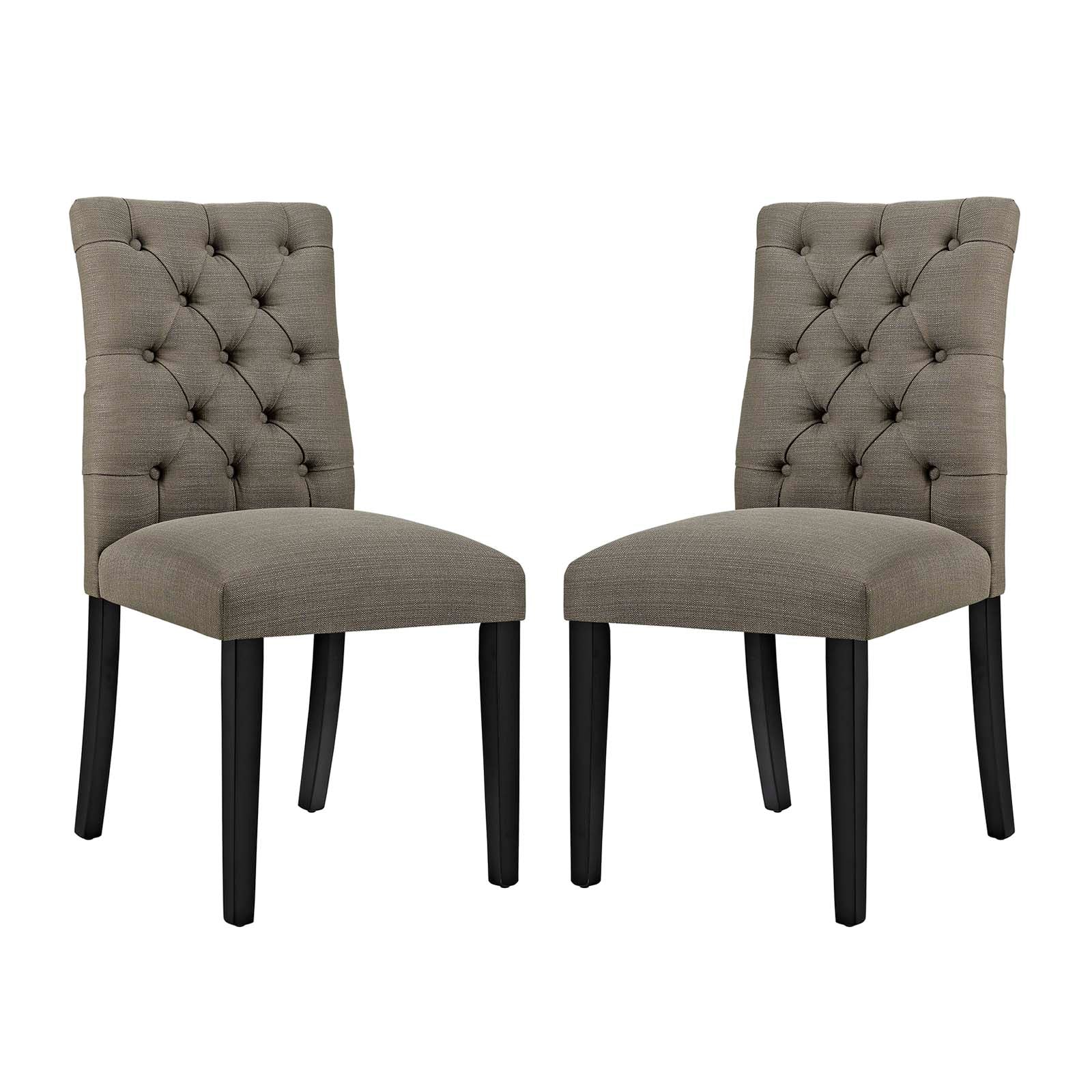 Modway Duchess Dining Chair Fabric Set of 2 | Dining Chairs | 