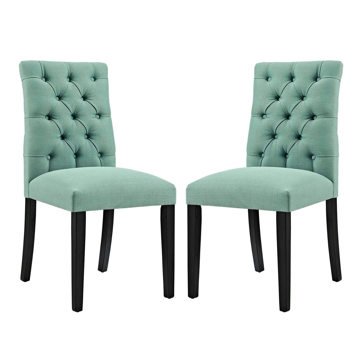 Modway Duchess Dining Chair Fabric Set of 2 | Dining Chairs | 