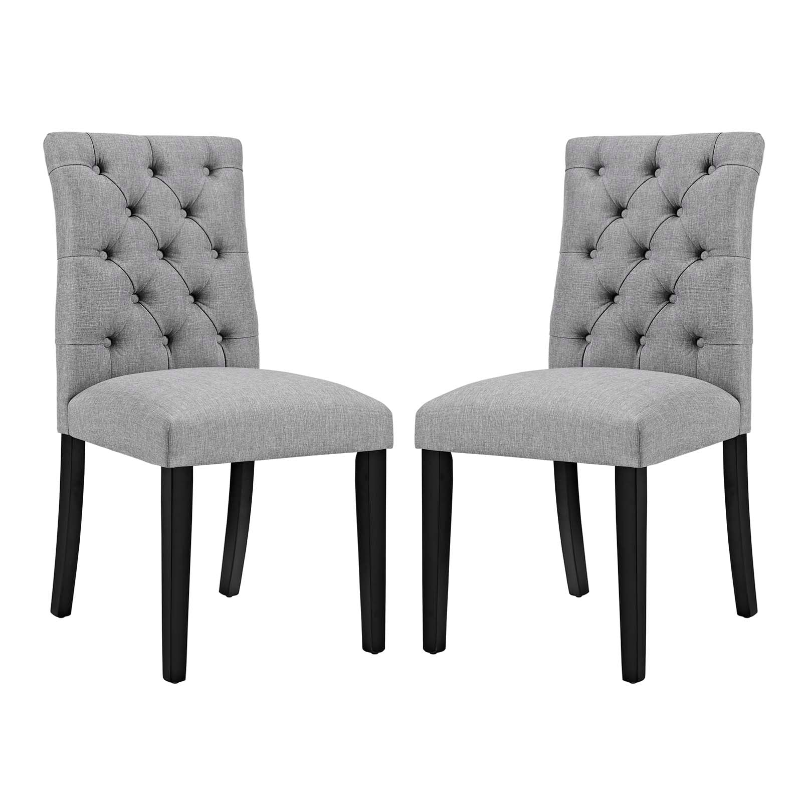 Modway Duchess Dining Chair Fabric Set of 2 | Dining Chairs | 