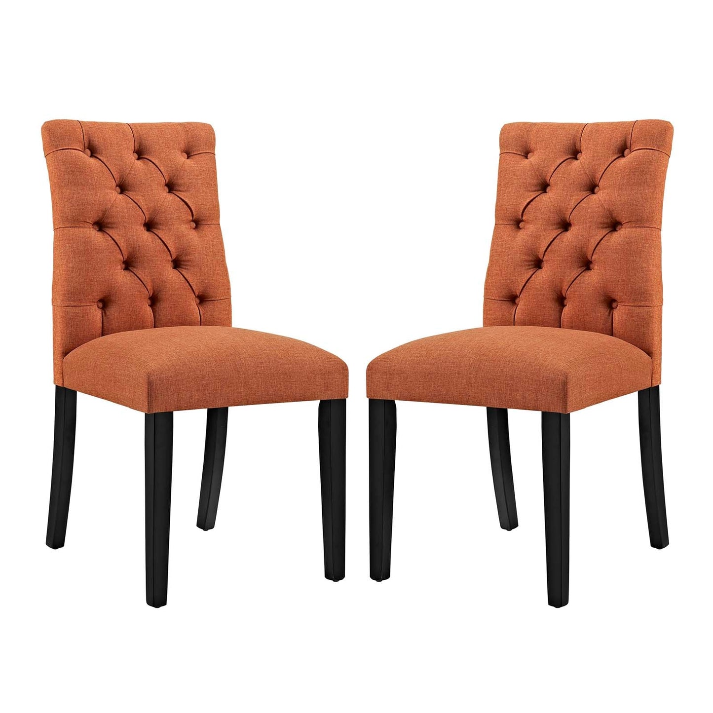 Modway Duchess Dining Chair Fabric Set of 2 | Dining Chairs | 
