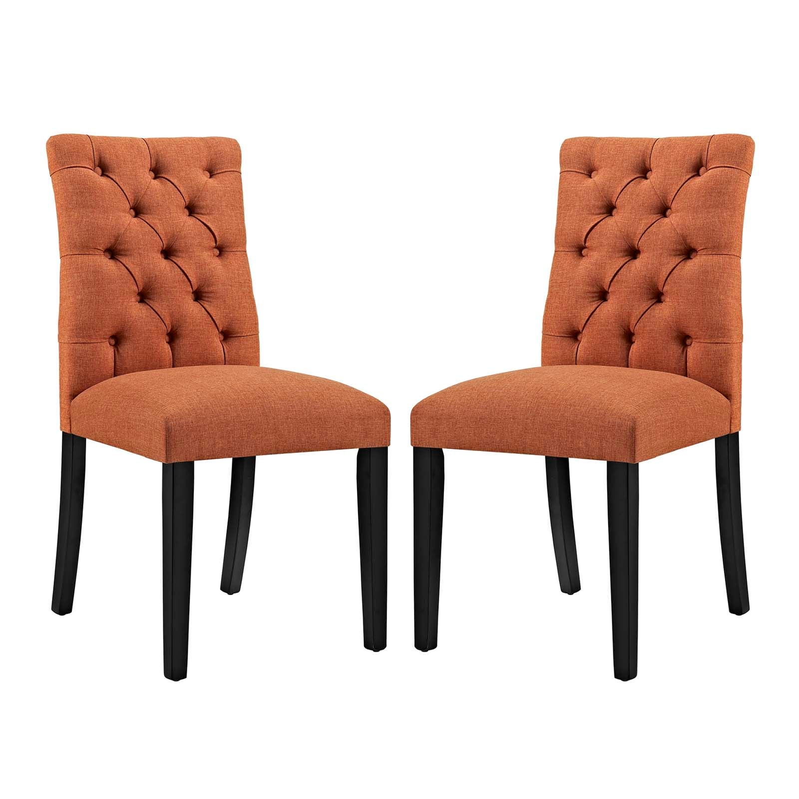 Modway Duchess Dining Chair Fabric Set of 2 | Dining Chairs | 