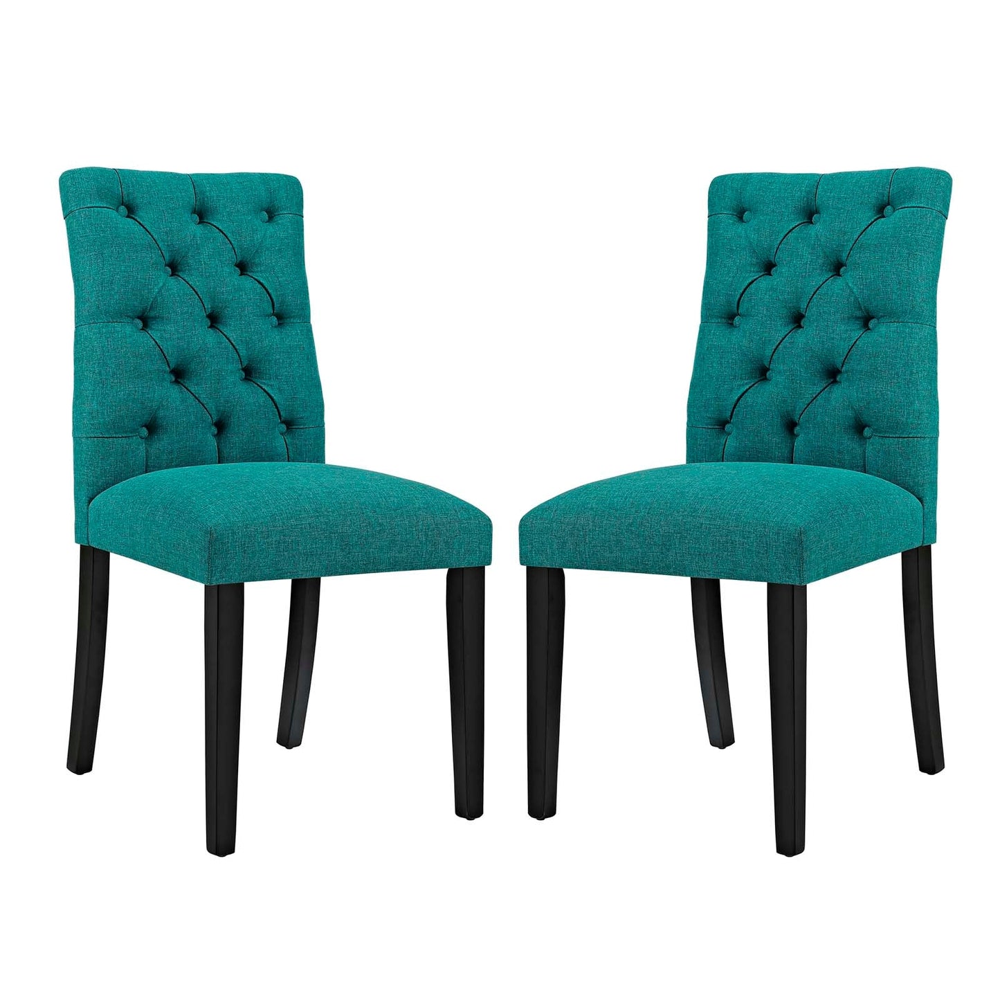 Modway Duchess Dining Chair Fabric Set of 2 | Dining Chairs | 