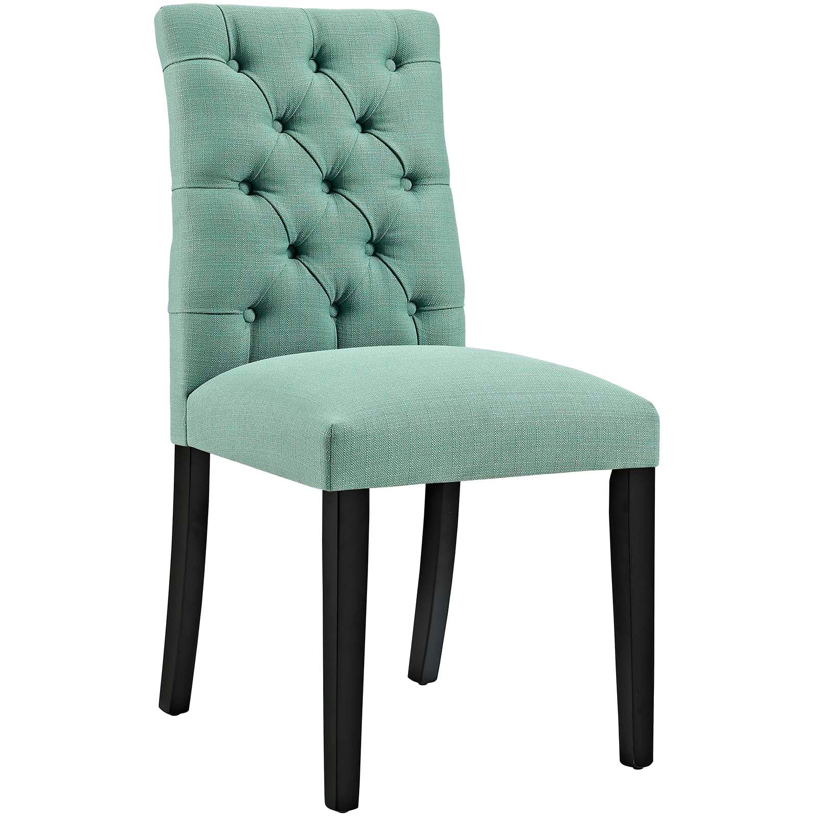 Modway Duchess Dining Chair Fabric Set of 4 | Dining Chairs | 