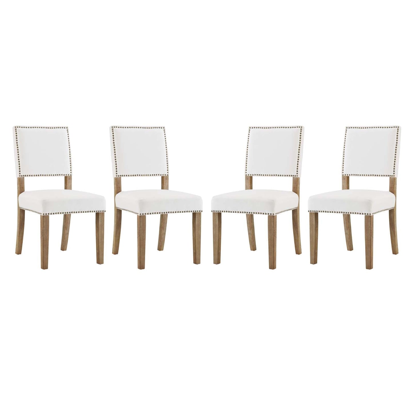 Modway Oblige Dining Chair Wood Set of 4 | Dining Chairs | Modishstore-7