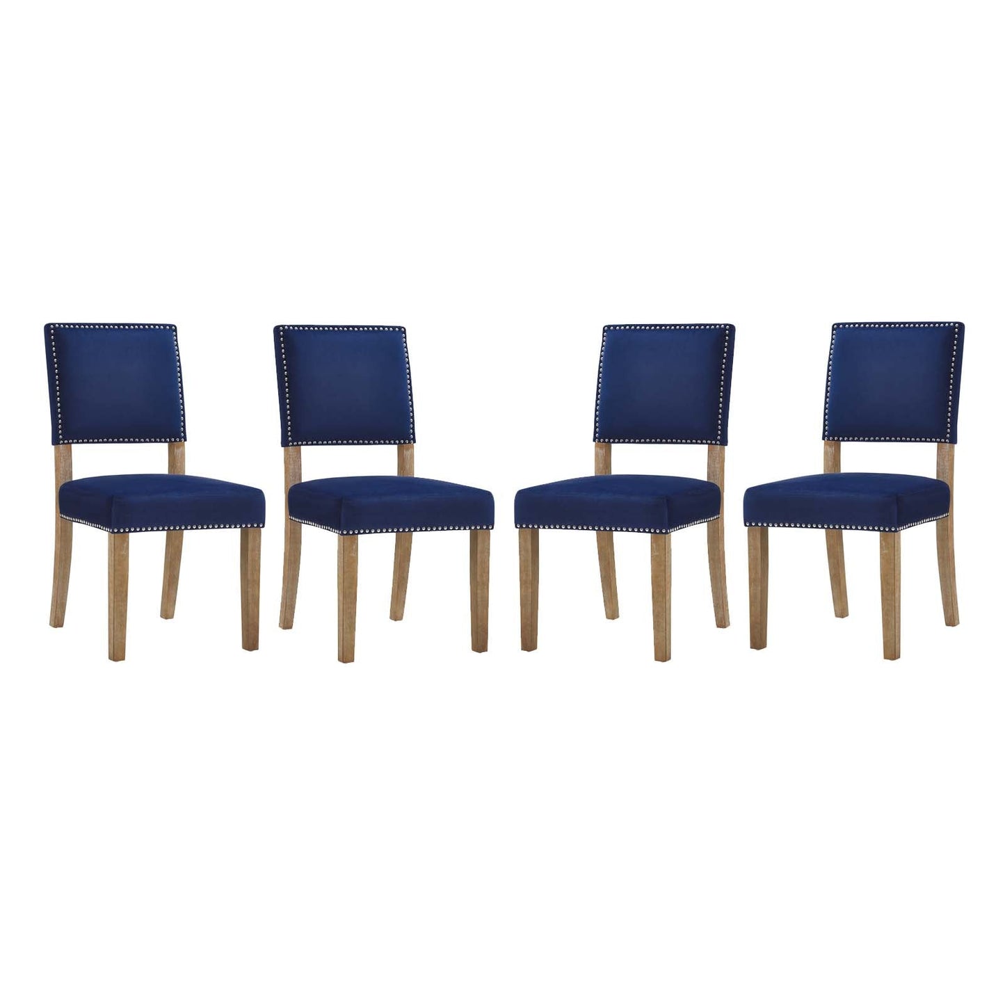 Modway Oblige Dining Chair Wood Set of 4 | Dining Chairs | Modishstore