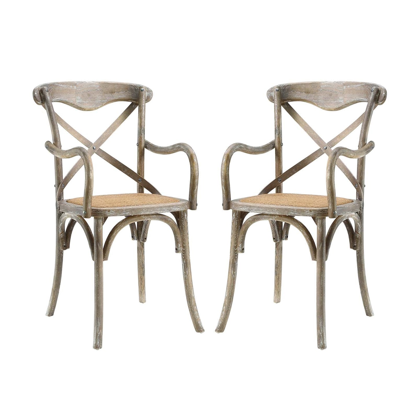 Modway Gear Dining Armchair Set of 2 | Dining Chairs | 