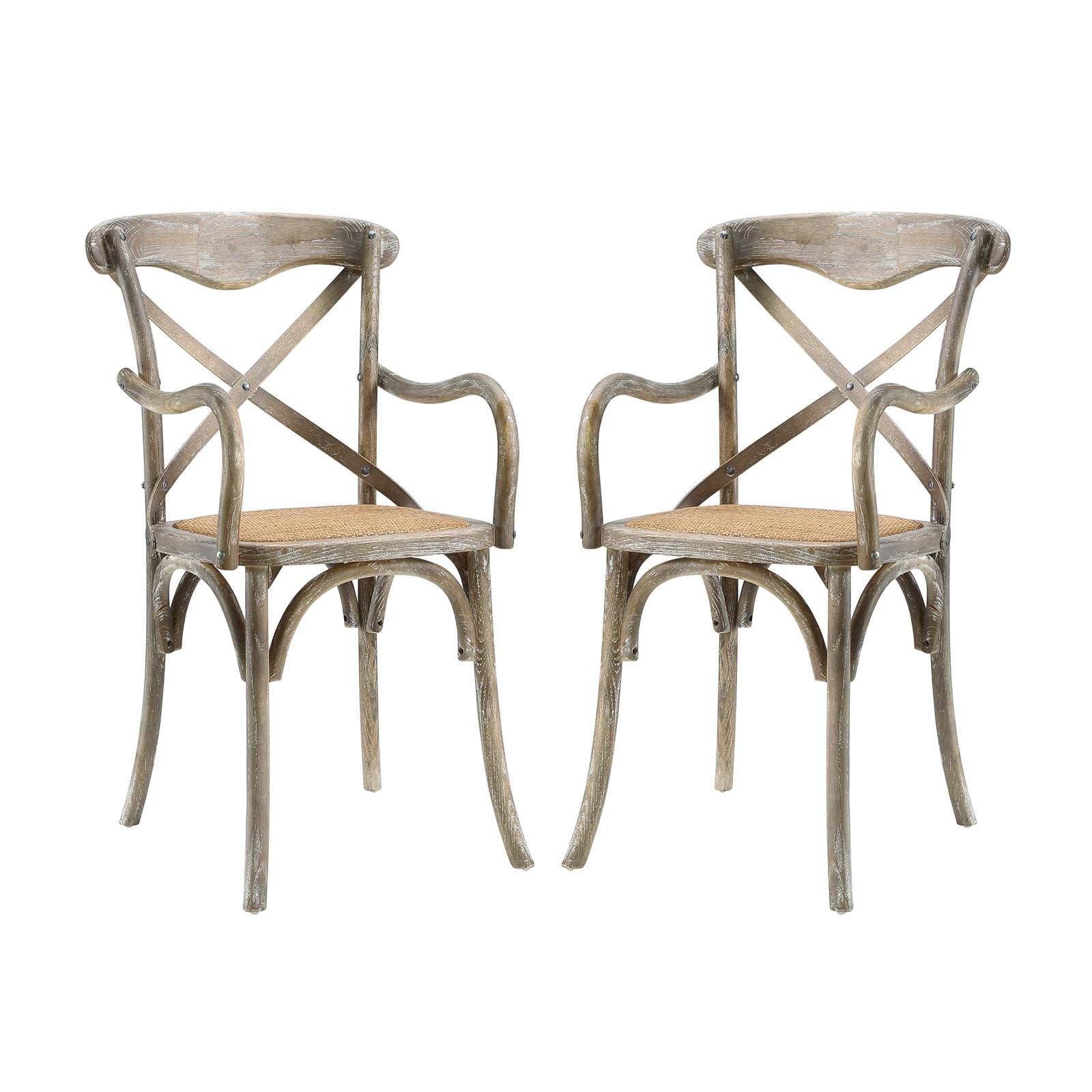 Modway Gear Dining Armchair Set of 2 | Dining Chairs | 