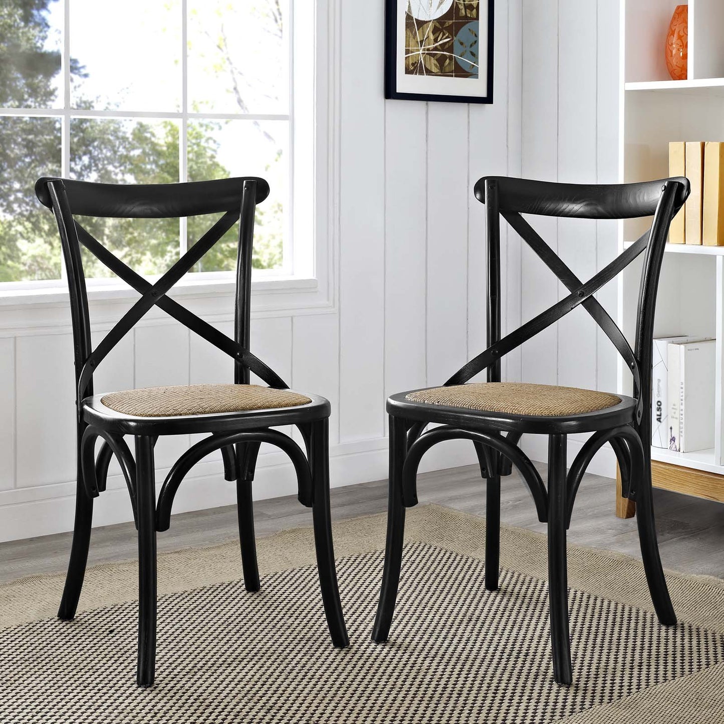 Modway Gear Dining Side Chair Set of 2