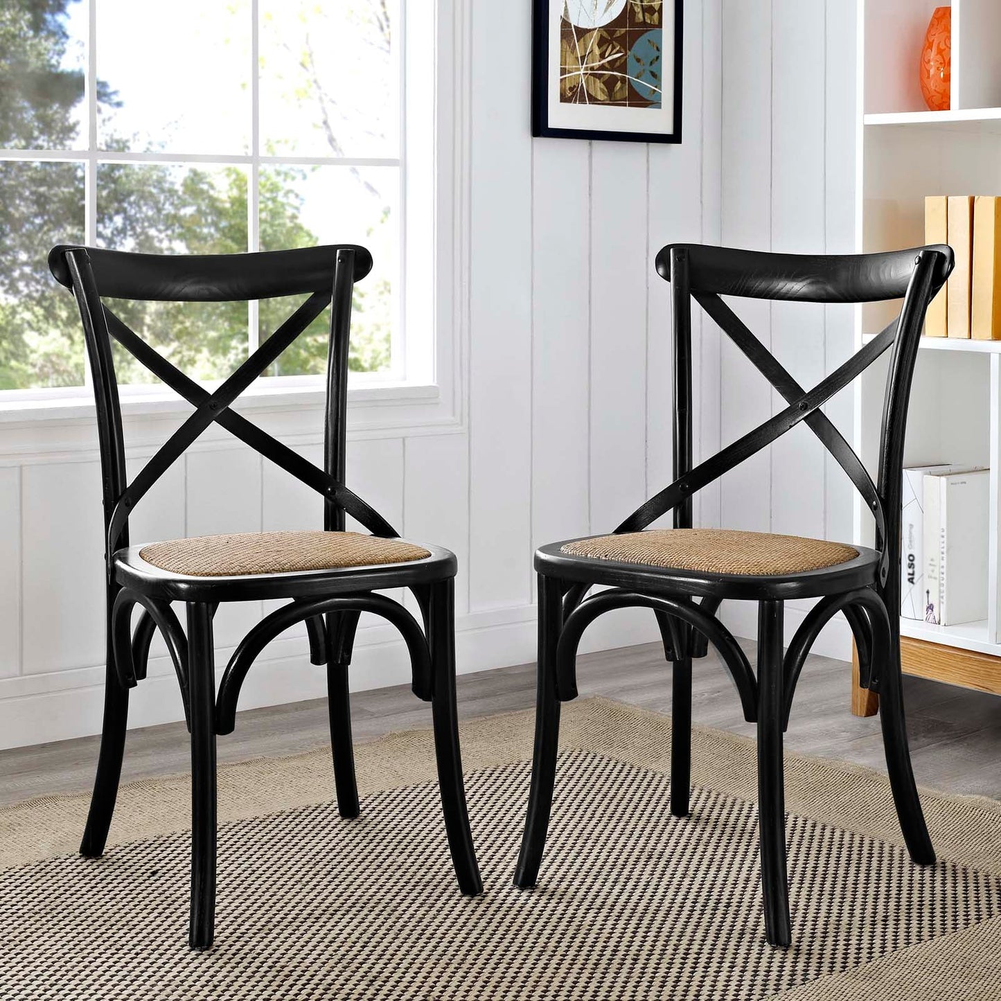 Modway Gear Dining Side Chair Set of 2 | Dining Chairs | 