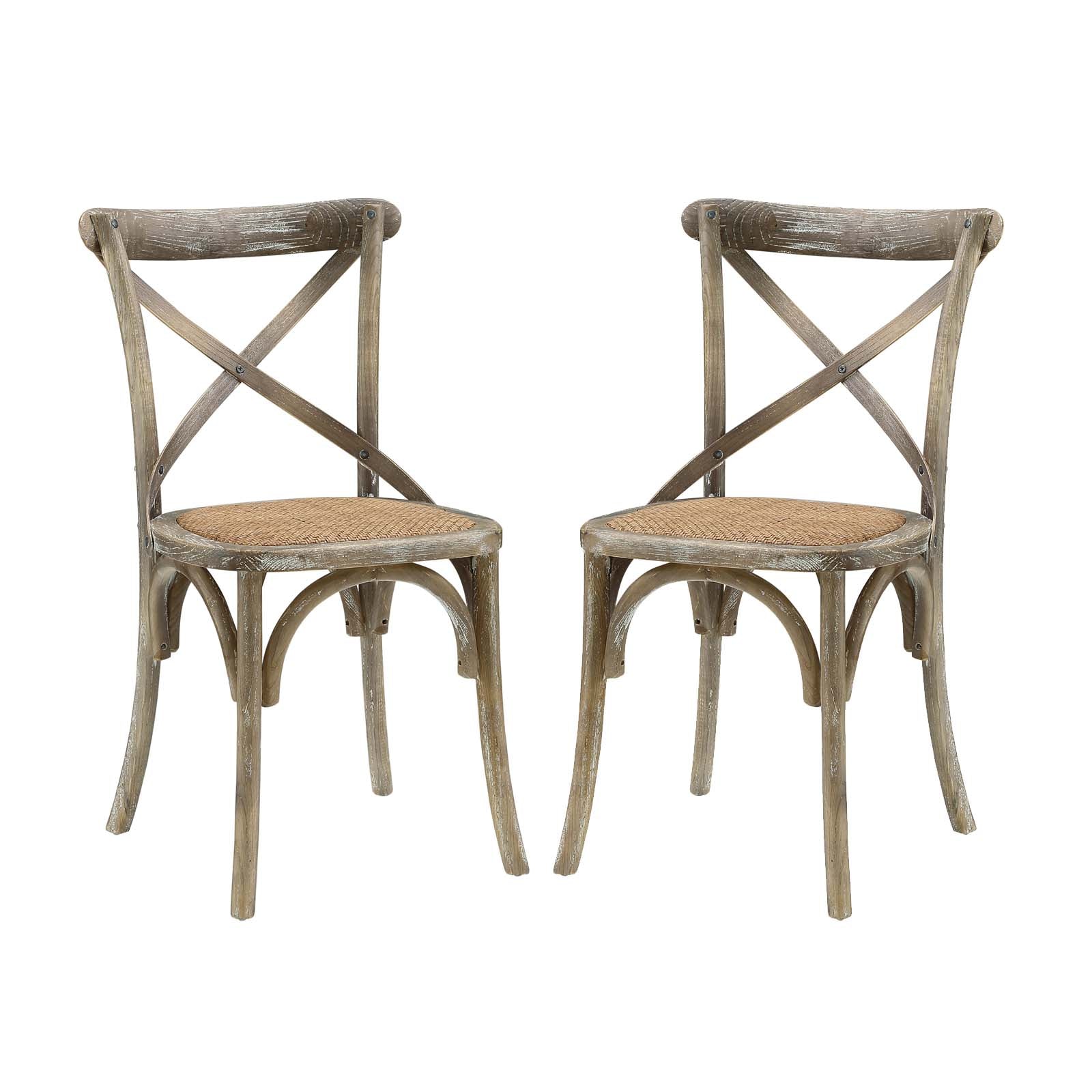 Modway Gear Dining Side Chair Set of 2 | Dining Chairs | 