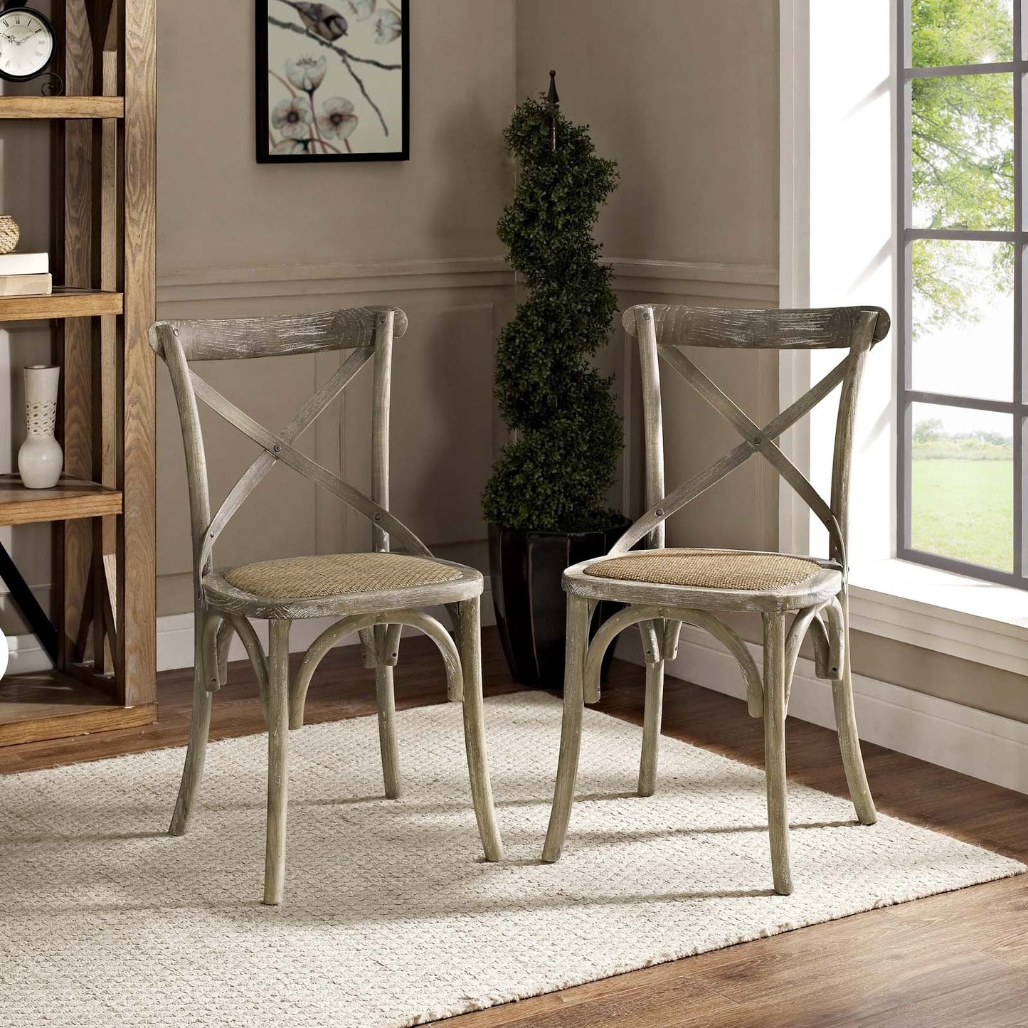 Modway Gear Dining Side Chair Set of 2