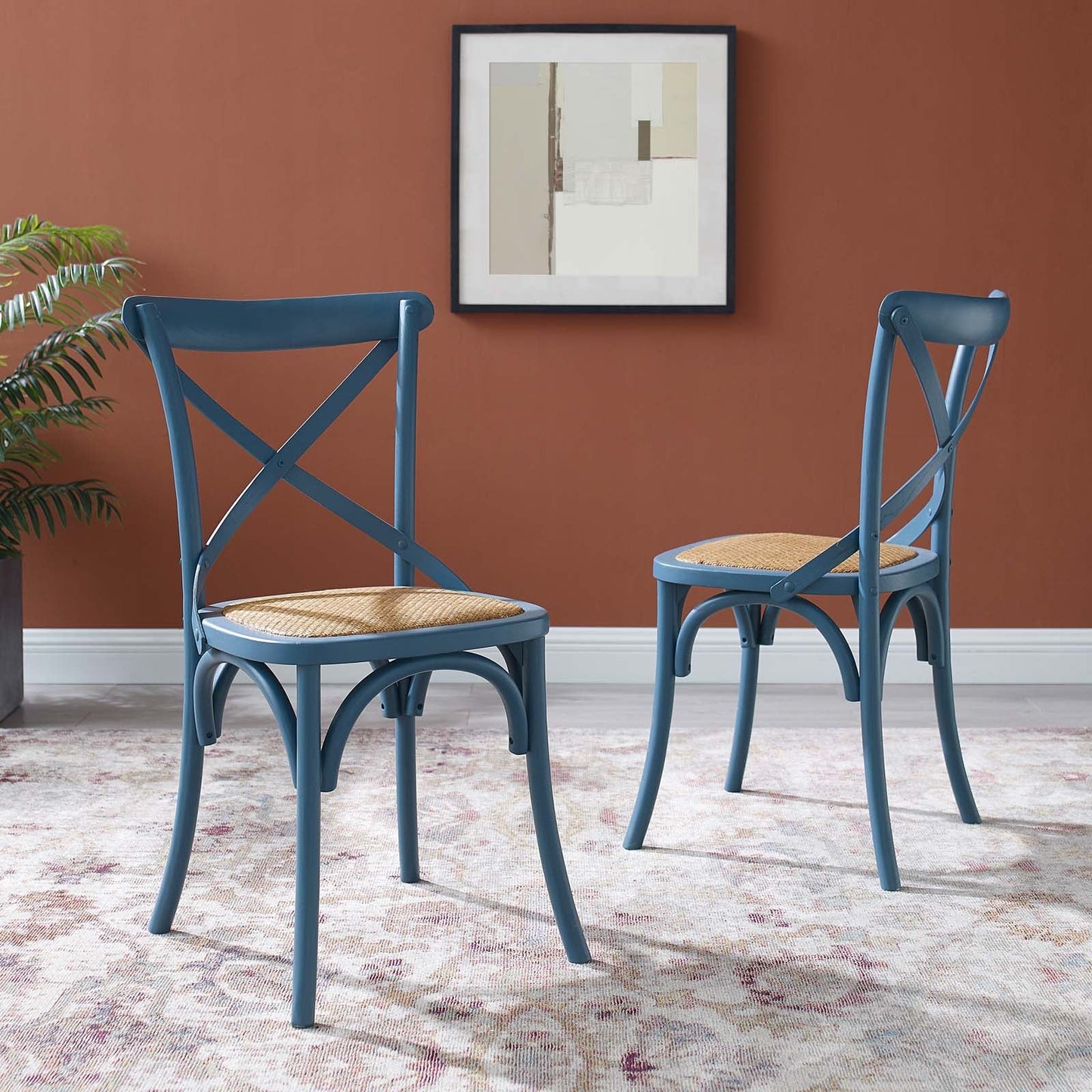 Modway Gear Dining Side Chair Set of 2 | Dining Chairs | 