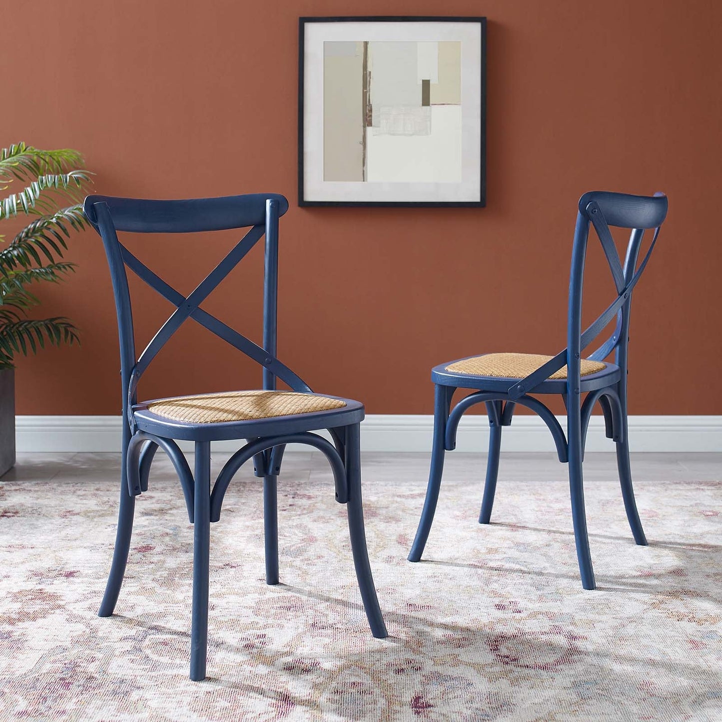 Modway Gear Dining Side Chair Set of 2 | Dining Chairs | 