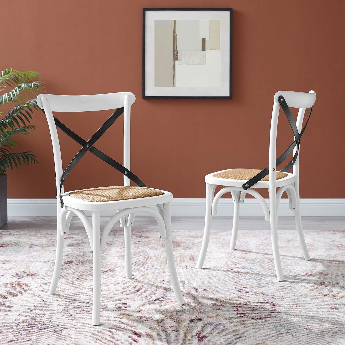 Modway Gear Dining Side Chair Set of 2 | Dining Chairs | 