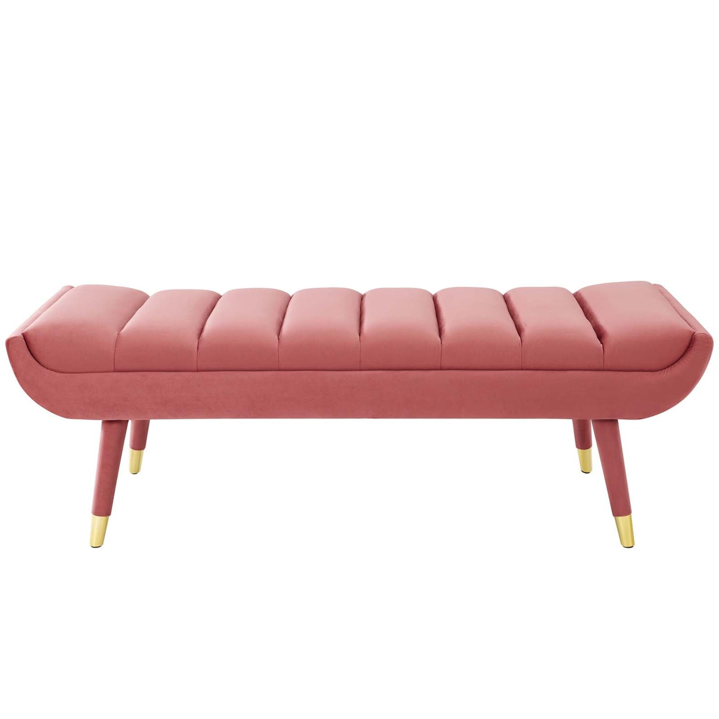 Modway Guess Channel Tufted Performance Velvet Accent Bench | Stools & Benches | 