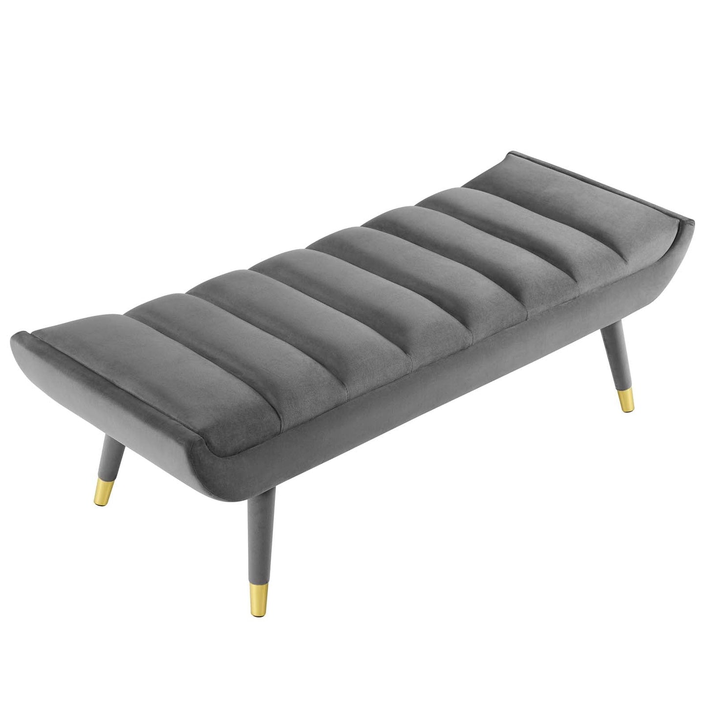 Modway Guess Channel Tufted Performance Velvet Accent Bench | Stools & Benches | 
